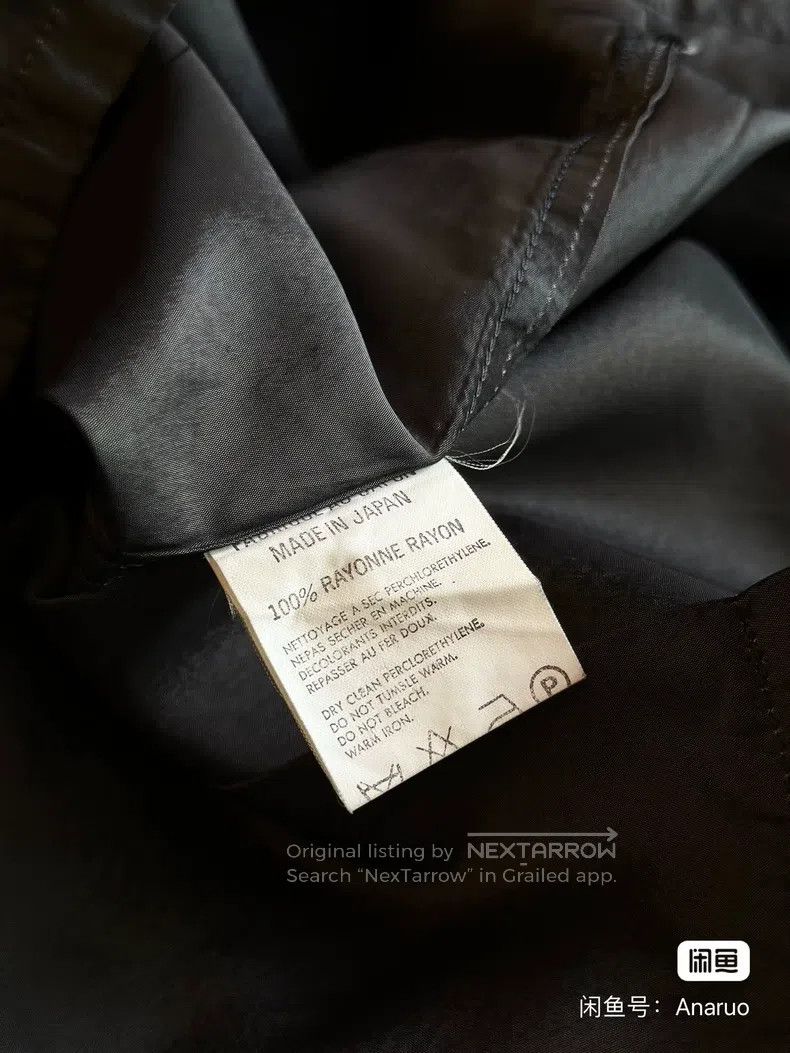 Yohji Yamamoto Yohji Yamamoto size os 90s Rayon Small Collar Shirt Size US M / EU 48-50 / 2 - 7 Thumbnail