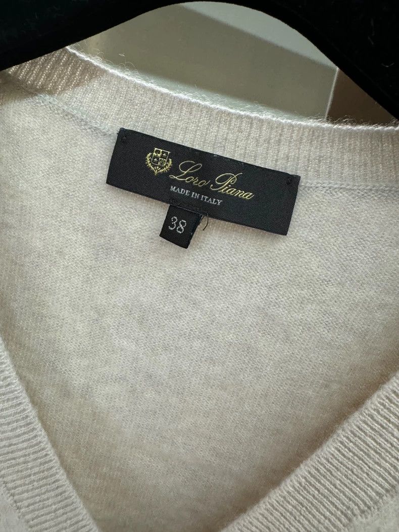 Loro Piana LORO PIANA Colorful diamond sweater for ladies Size M / US 6-8 / IT 42-44 - 3 Thumbnail
