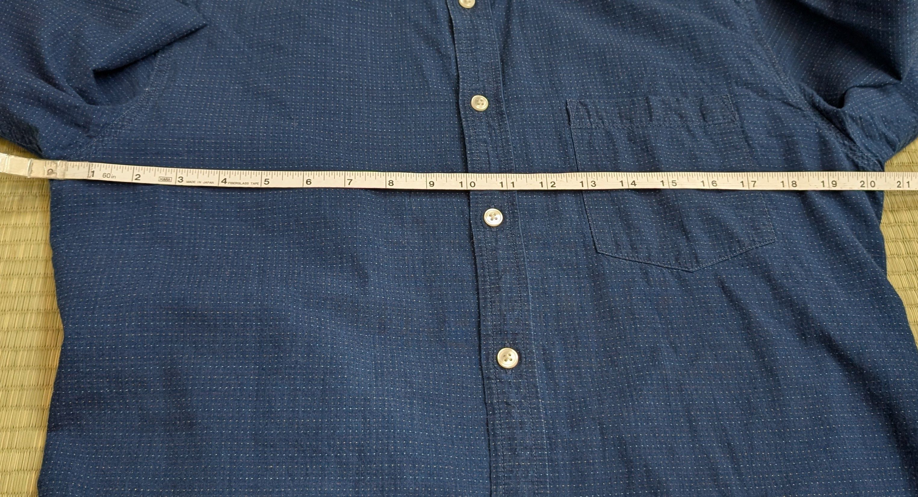 Corridor Corridor NYC SS20 Indigo Rainbow Dobby Shirt in Blue/Pastel Size US S / EU 44-46 / 1 - 5 Thumbnail