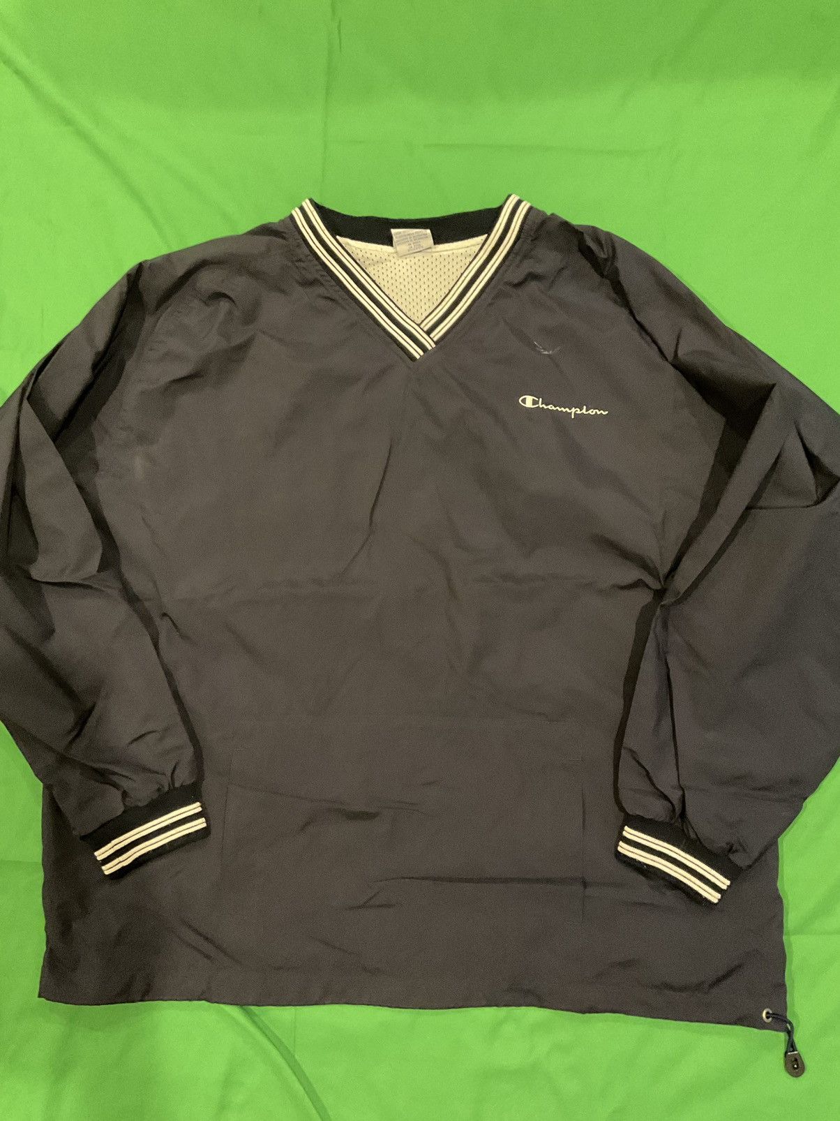 Champion × Vintage Vintage Champion navy windbreaker Size US XL / EU 56 / 4 - 1 Thumbnail