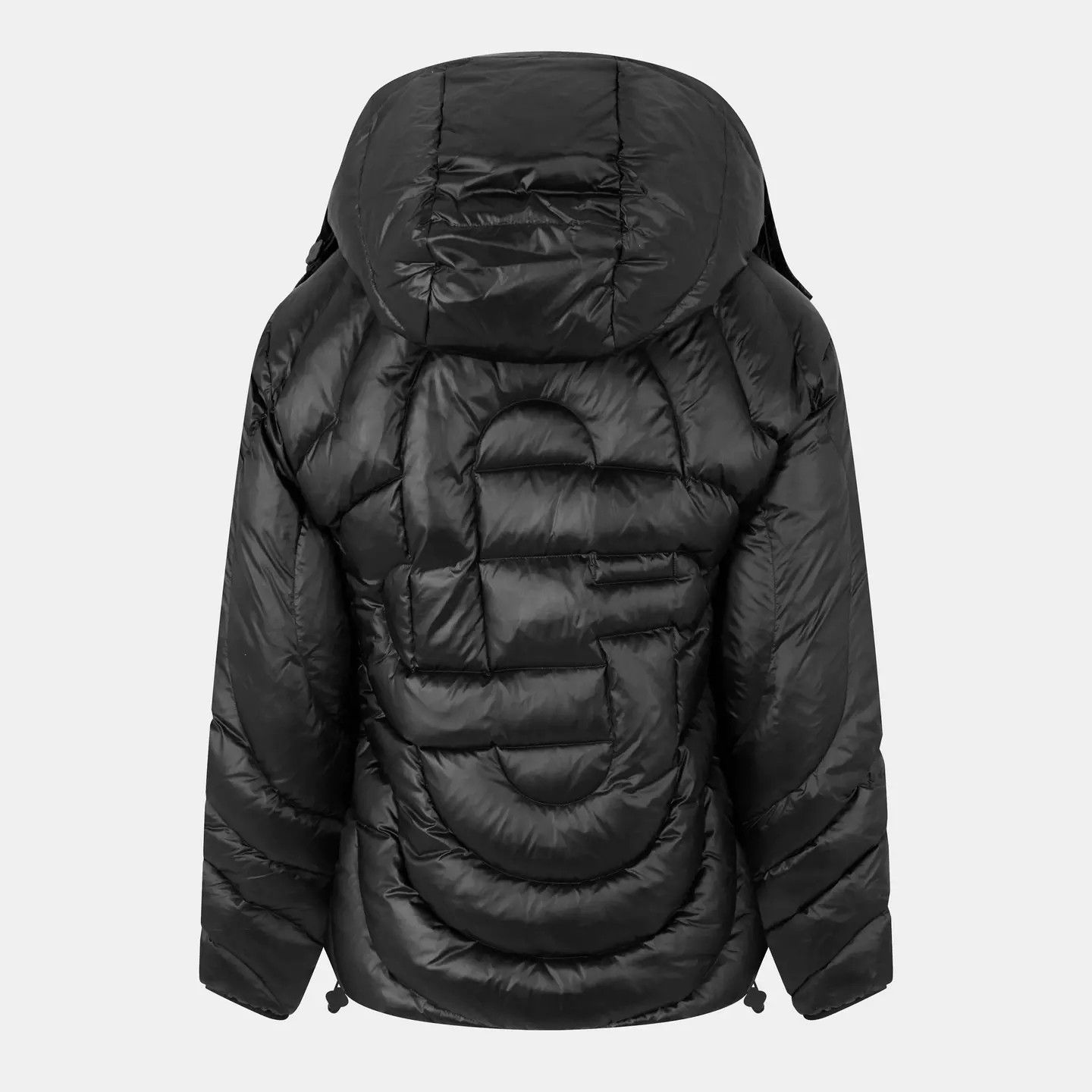 Casablanca o1g2r1mq0426 Quilted Medium Puffer Jacket in Black Size US M / EU 48-50 / 2 - 2 Thumbnail