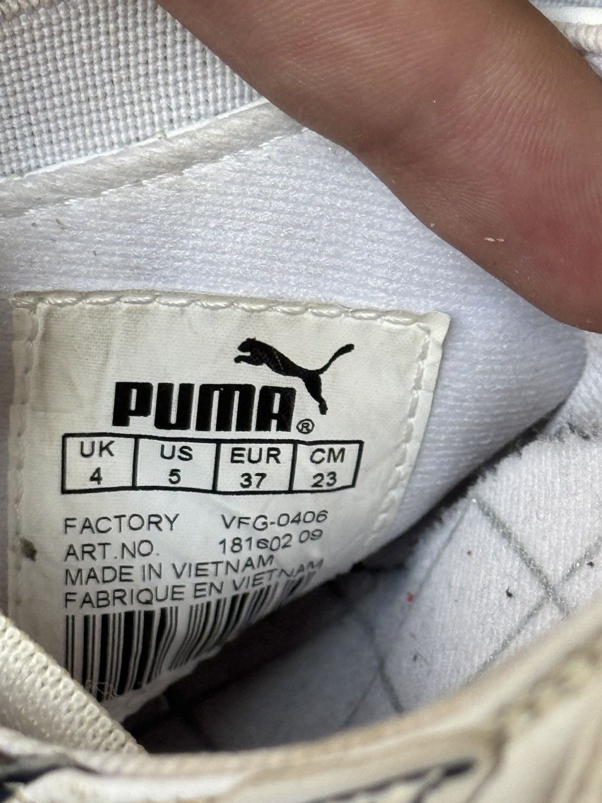 Puma × Vintage Vintage Puma Speedcat Y2K Leather Sneakers Size US 5 / IT 35 - 6 Thumbnail