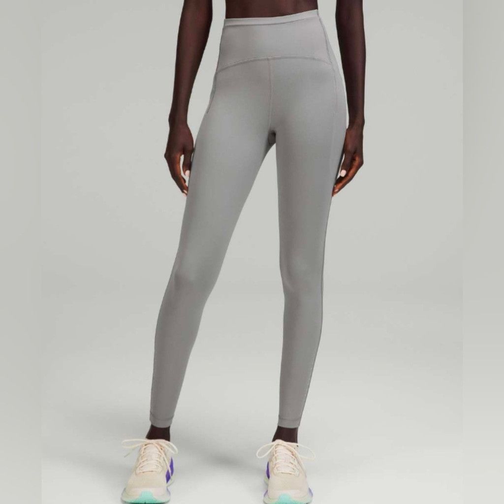 Lululemon Lululemon gull grey swift speed tights 28" size 4 Size 27" / US 4 / IT 40 - 7 Thumbnail