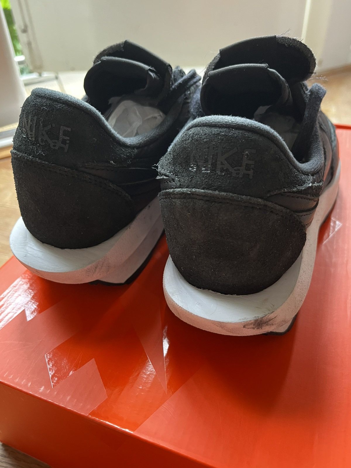 Nike × Sacai Nike LD Waffle x Sacai Black Size US 10 / EU 43 - 4 Thumbnail