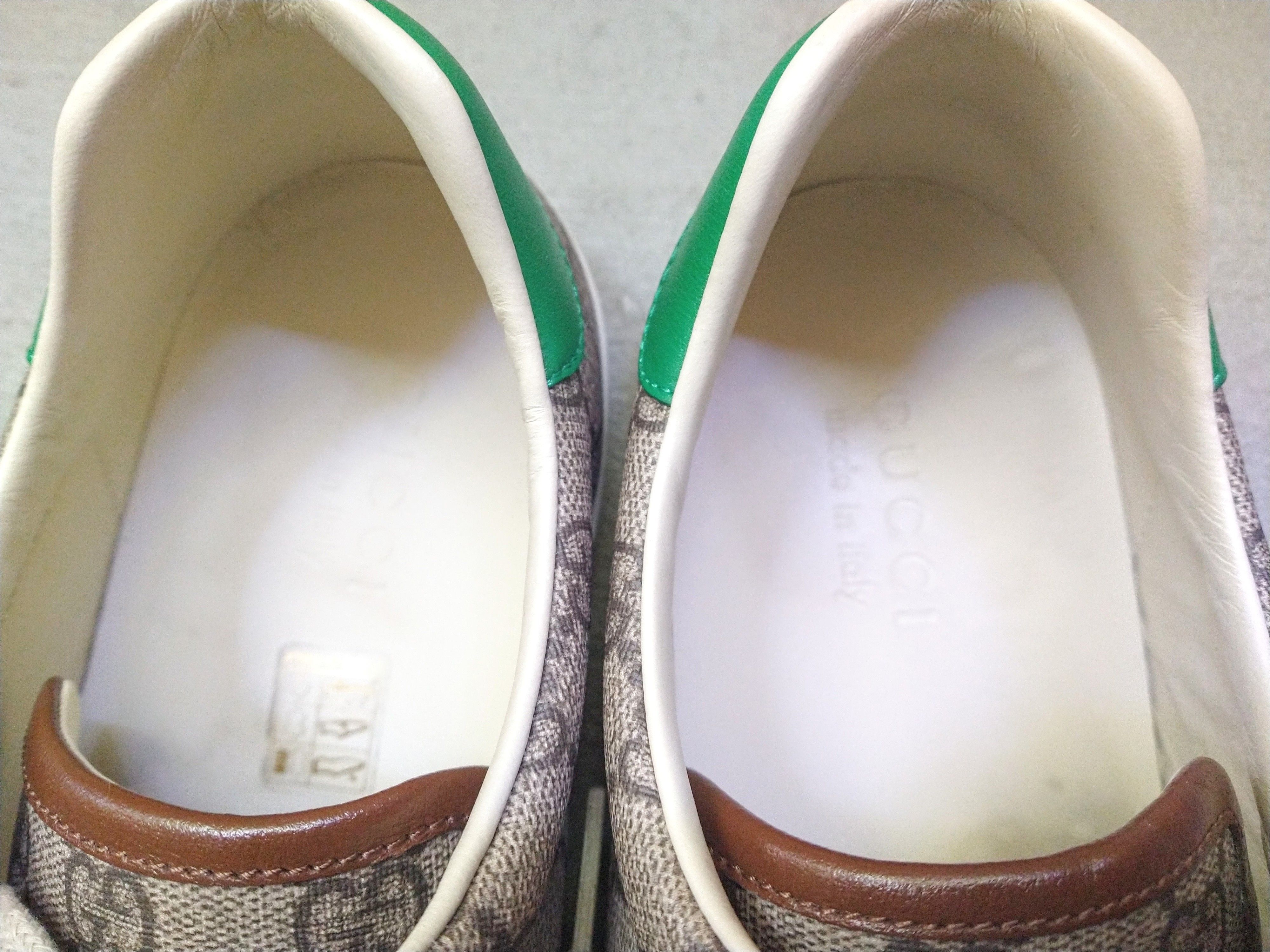 Gucci Gucci Ace Sneakers Size 10.5 Monogram Brown Green Low Size US 10.5 / EU 43-44 - 6 Thumbnail