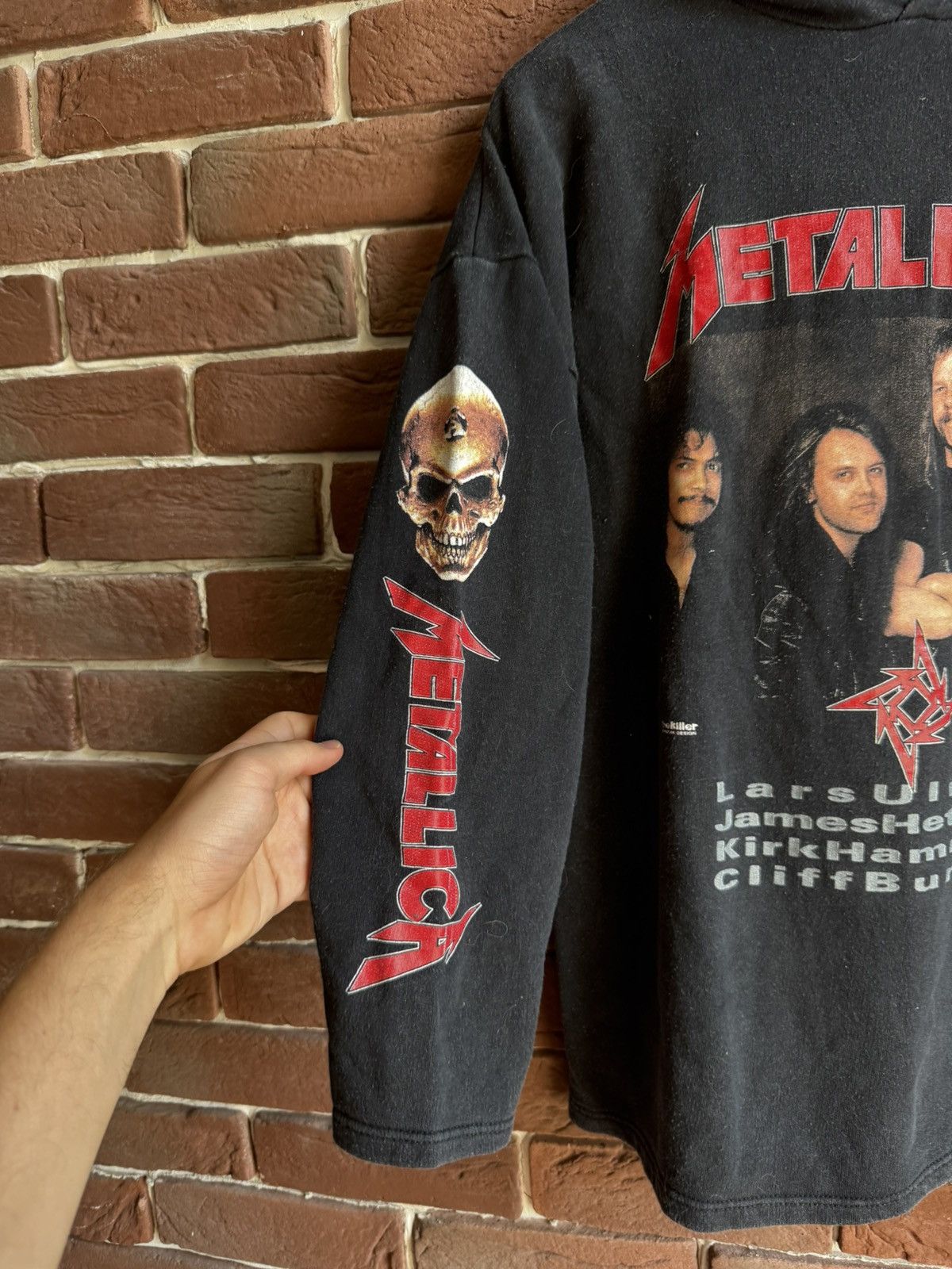 Band Tees Vintage 90s Metallica Kill Em All Heavy Metal Band Hoodie S Size US S / EU 44-46 / 1 - 3 Thumbnail