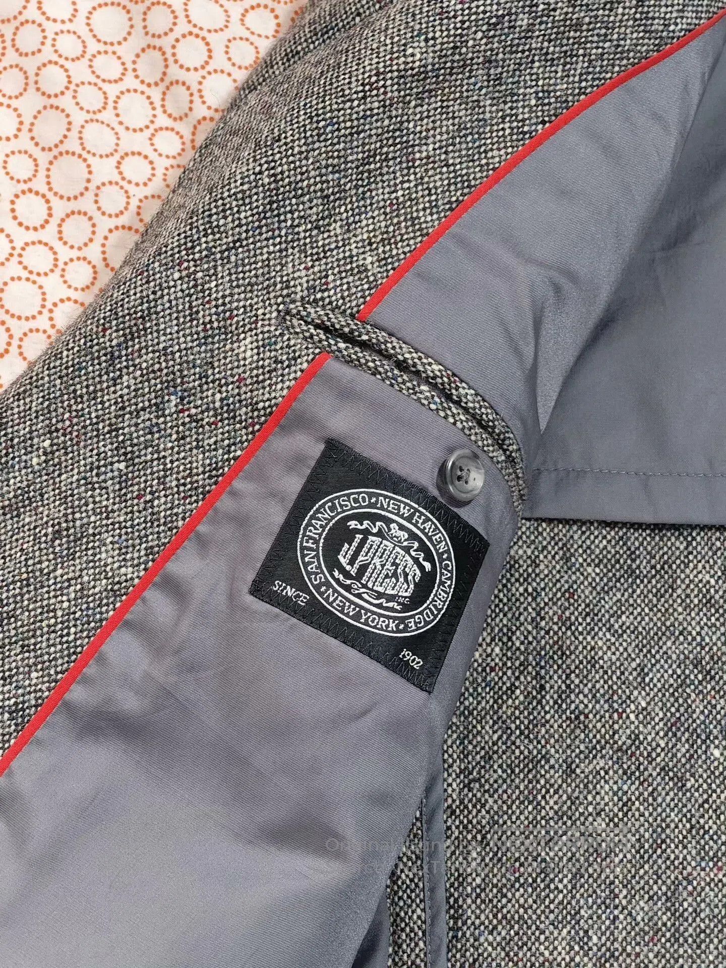 J. Press Irish Donegal Wool Blazer by J.Press. Size US M / EU 48-50 / 2 - 7 Thumbnail