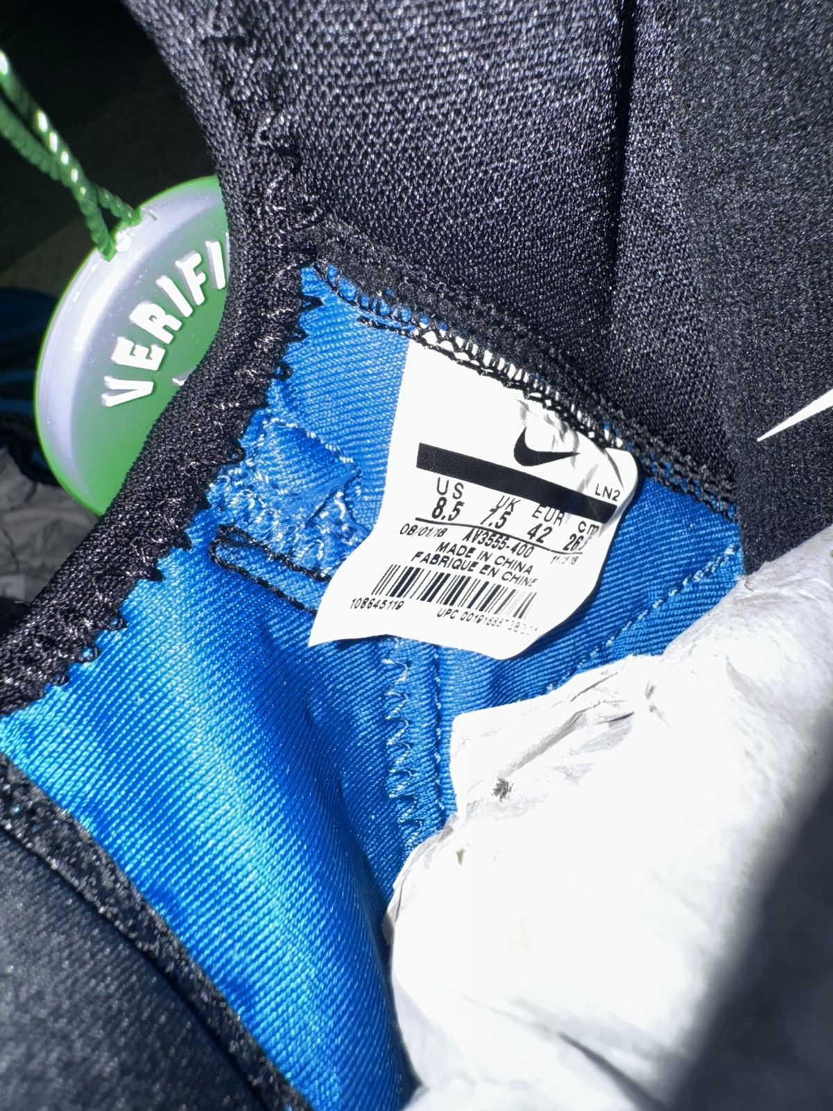 Nike Kobe AD Military Blue Size US 8.5 / EU 41-42 - 7 Thumbnail