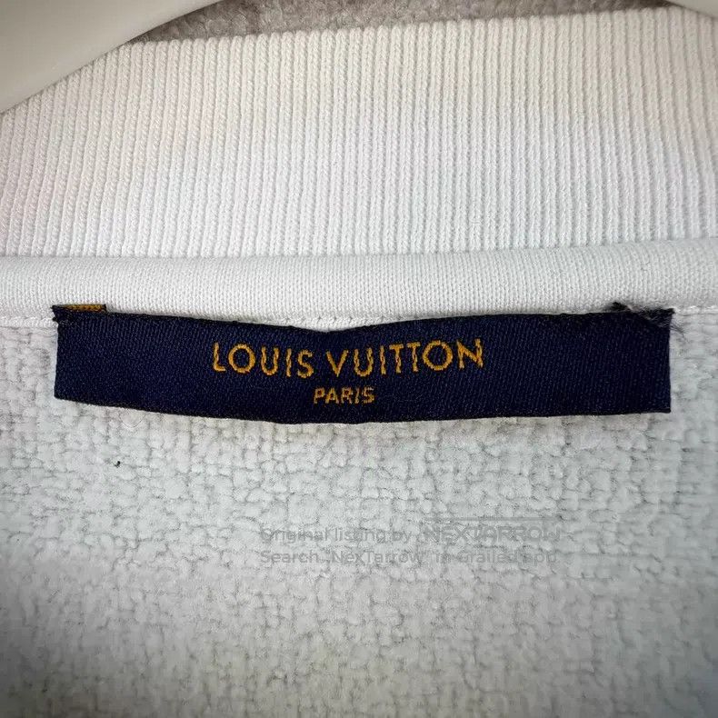 Louis Vuitton Louis Vuitton Three-flower ink printed round collar sweats Size US XXL / EU 58 / 5 - 4 Thumbnail