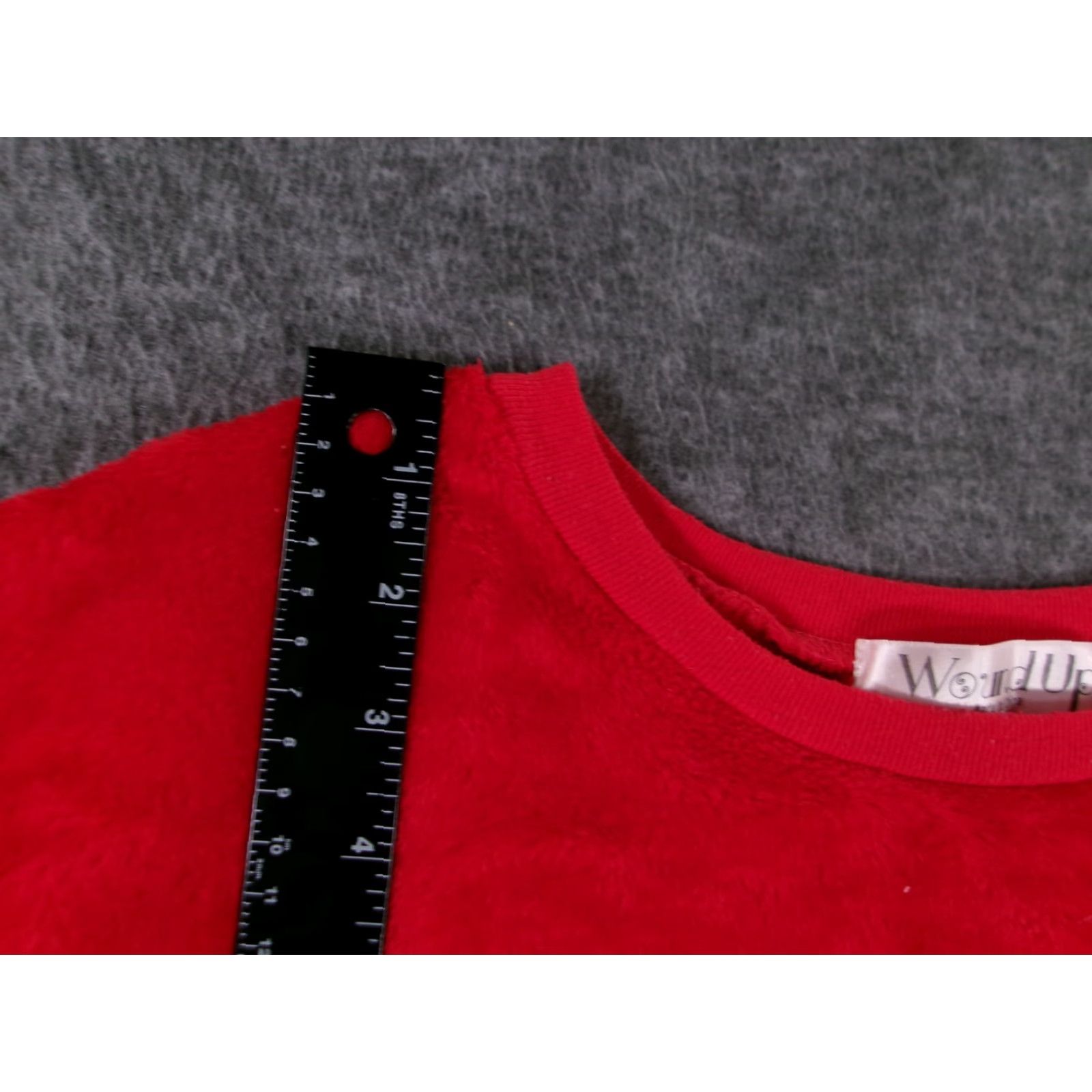 Vintage Wound Up Sweater Womens Large Red Naughty New Nice Christmas Cozy Comfy Lounge Size L / US 10 / IT 46 - 4 Thumbnail