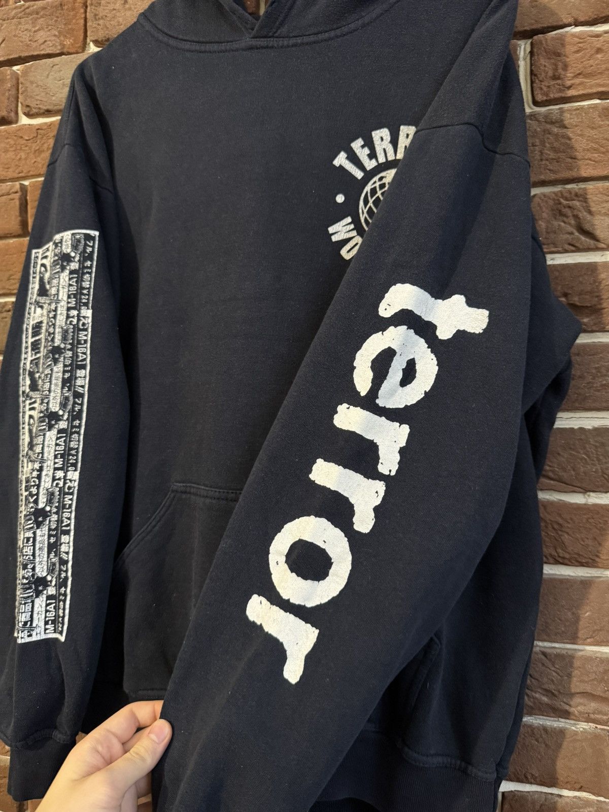 Band Tees Vintage 00s Terror Worldwide Fuck The Police Hoodie Band L Size US L / EU 52-54 / 3 - 4 Thumbnail