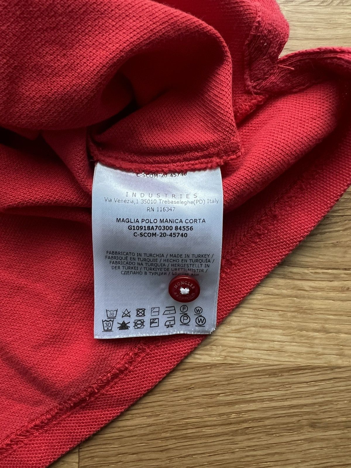 Moncler Moncler Polo Logo T Shirt Size US S / EU 44-46 / 1 - 7 Thumbnail