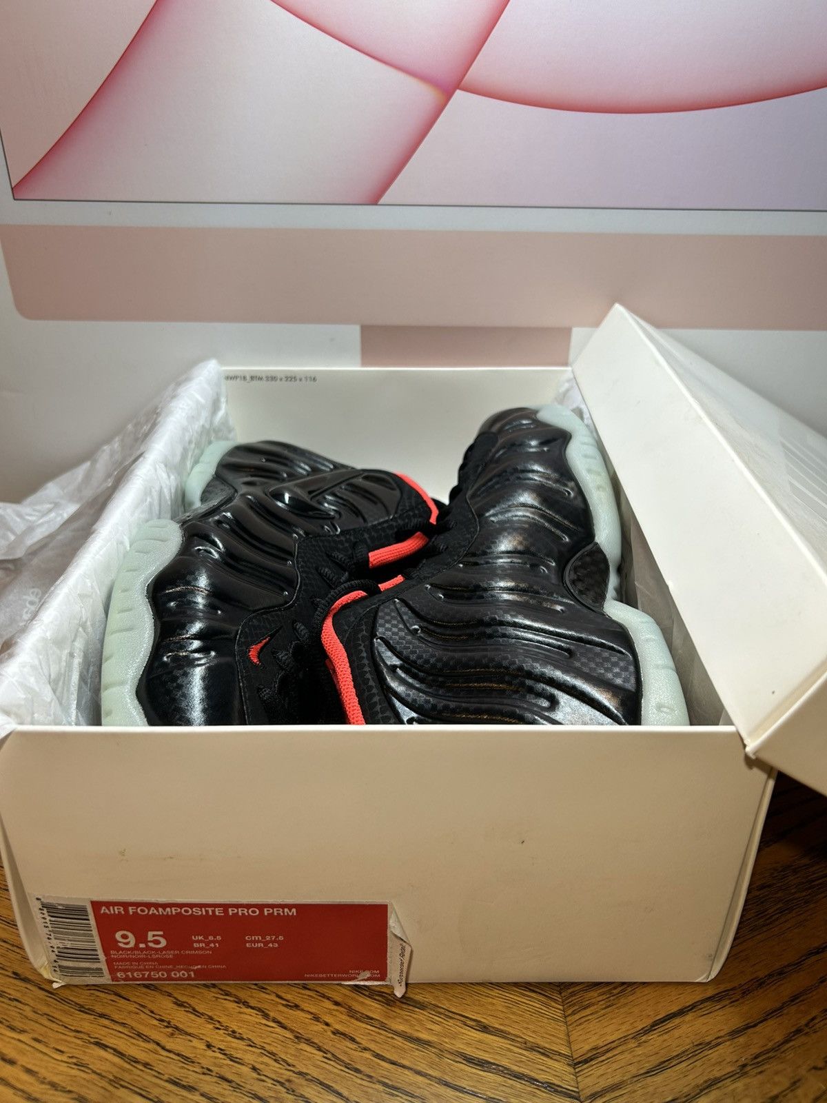 Nike Size 9.5 - Nike Air Foamposite Pro Prm YZY 2014 Size US 9.5 / EU 42-43 - 4 Thumbnail