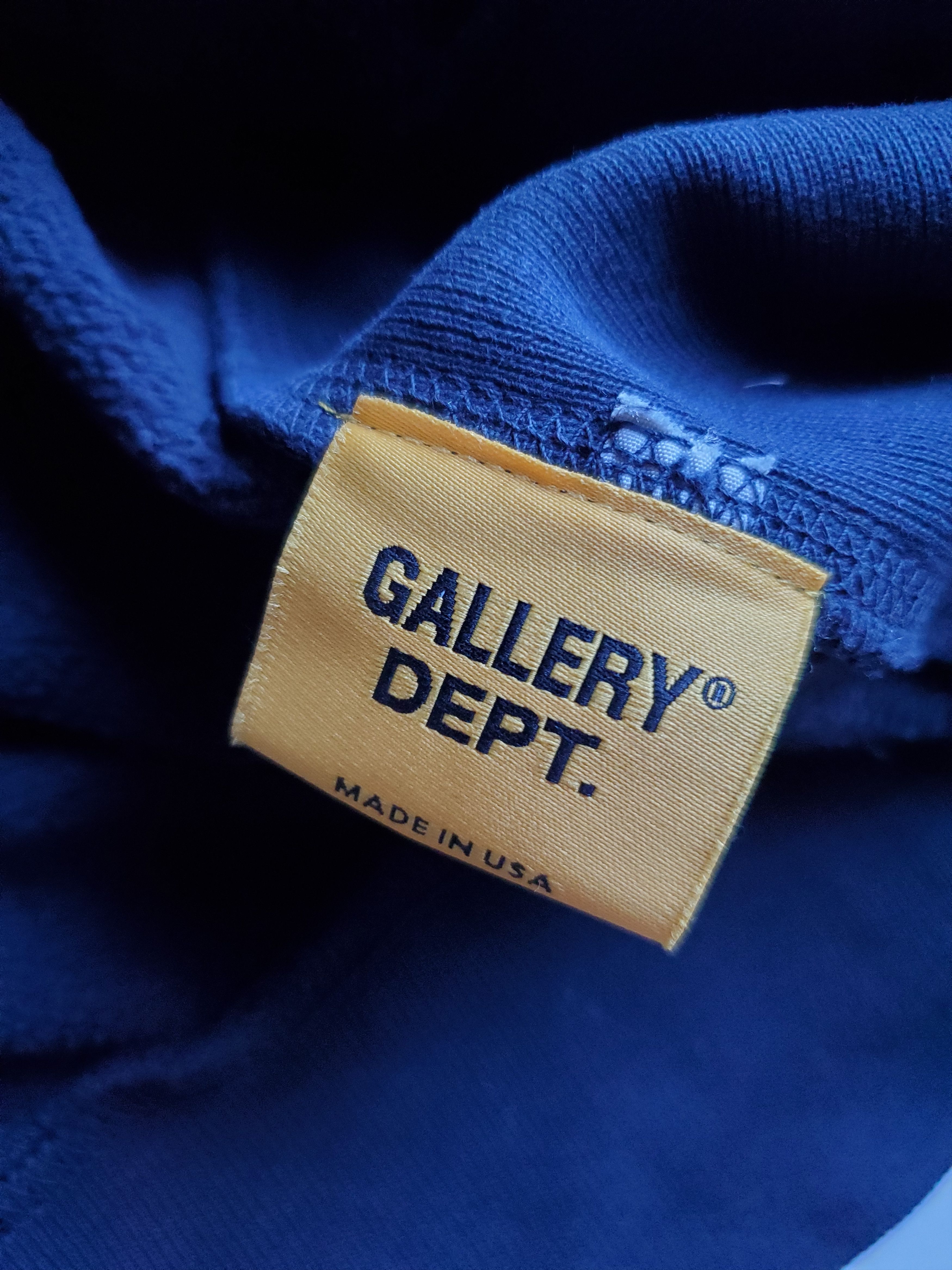 Gallery Dept. Gallery Dept. Centered Logo Hoodie Black Medium Size US M / EU 48-50 / 2 - 9 Thumbnail
