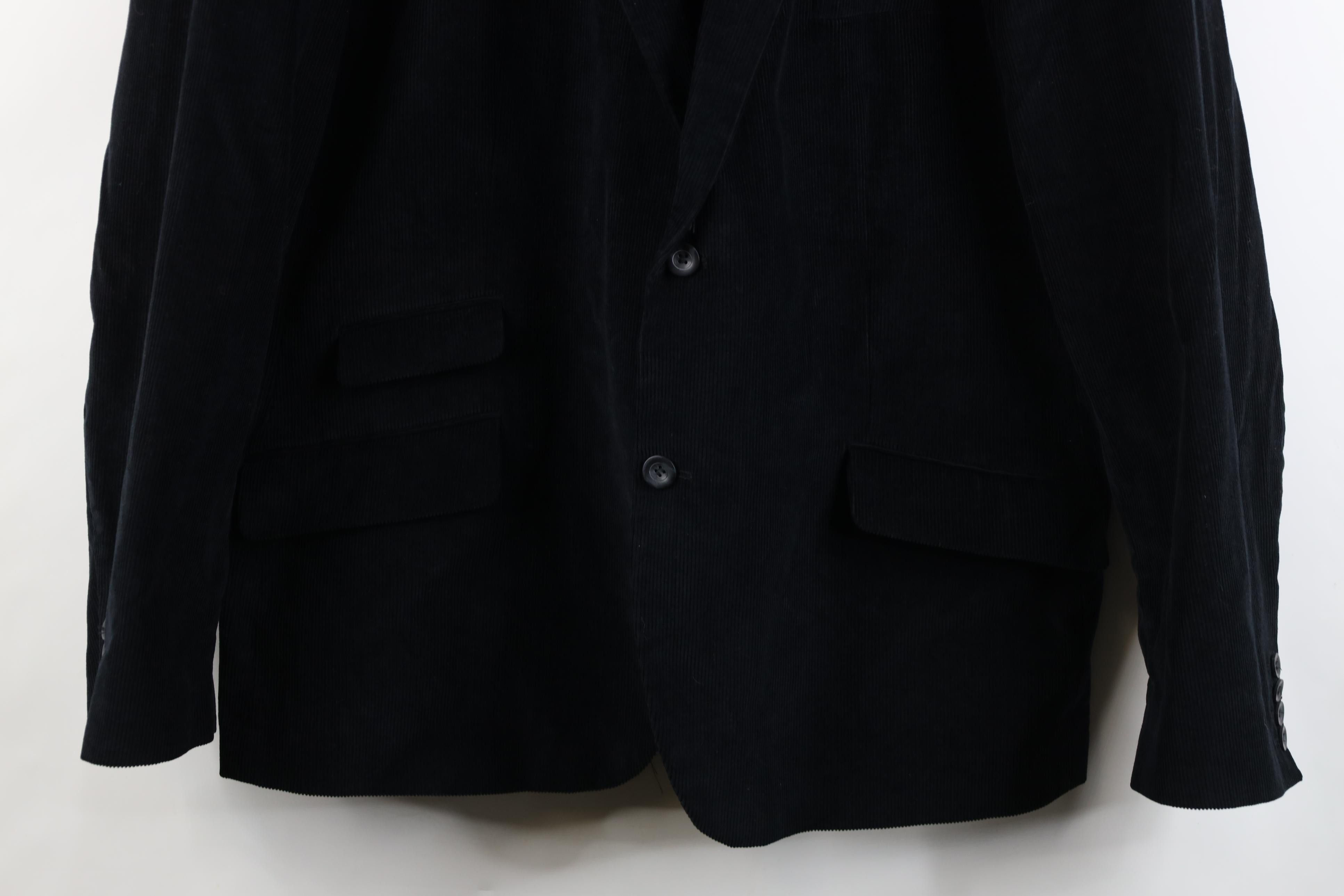 Vintage Vintage 90s Y2K Streetwear Corduroy Suit Coat Blazer Jacket Size US XXL / EU 58 / 5 - 3 Thumbnail