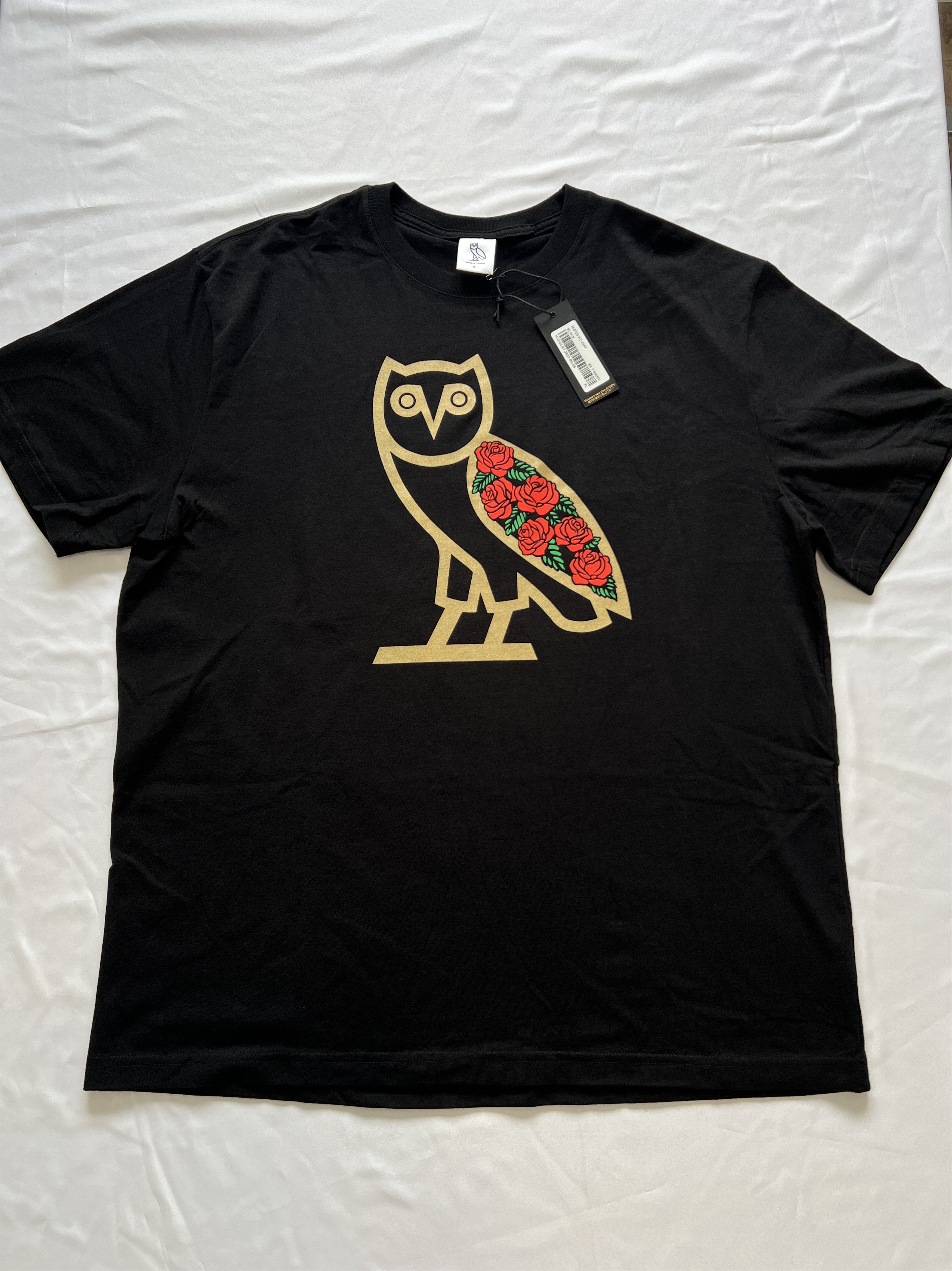 Drake OVO Rose OG Owl Valentine's T-shirt tee XL Size US XL / EU 56 / 4 - 2 Thumbnail