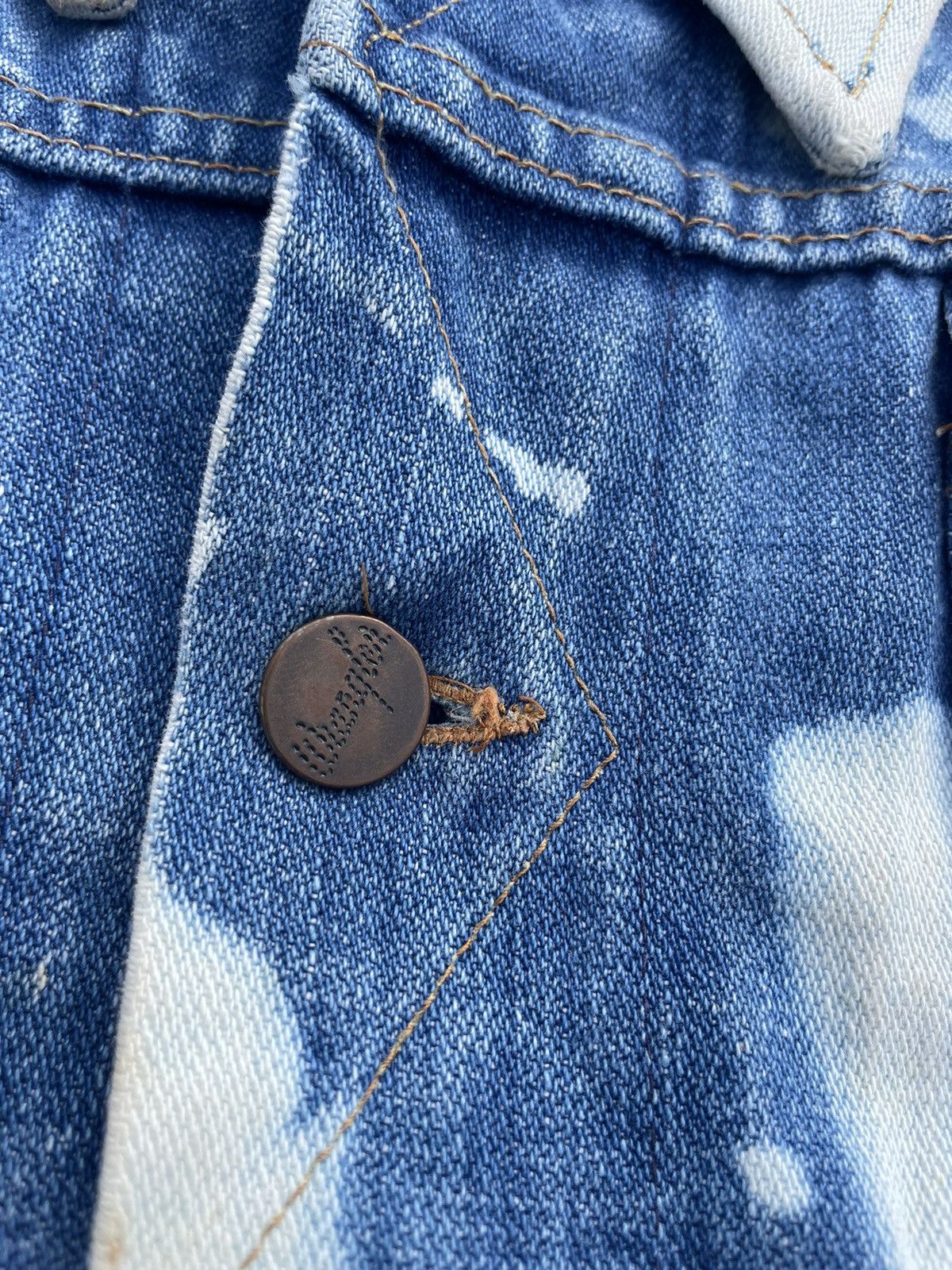 Vintage × Wrangler Wrangler Selvedge 70s/80s Destroy Sleeveless Spalsh Jacket Size US S / EU 44-46 / 1 - 10 Thumbnail