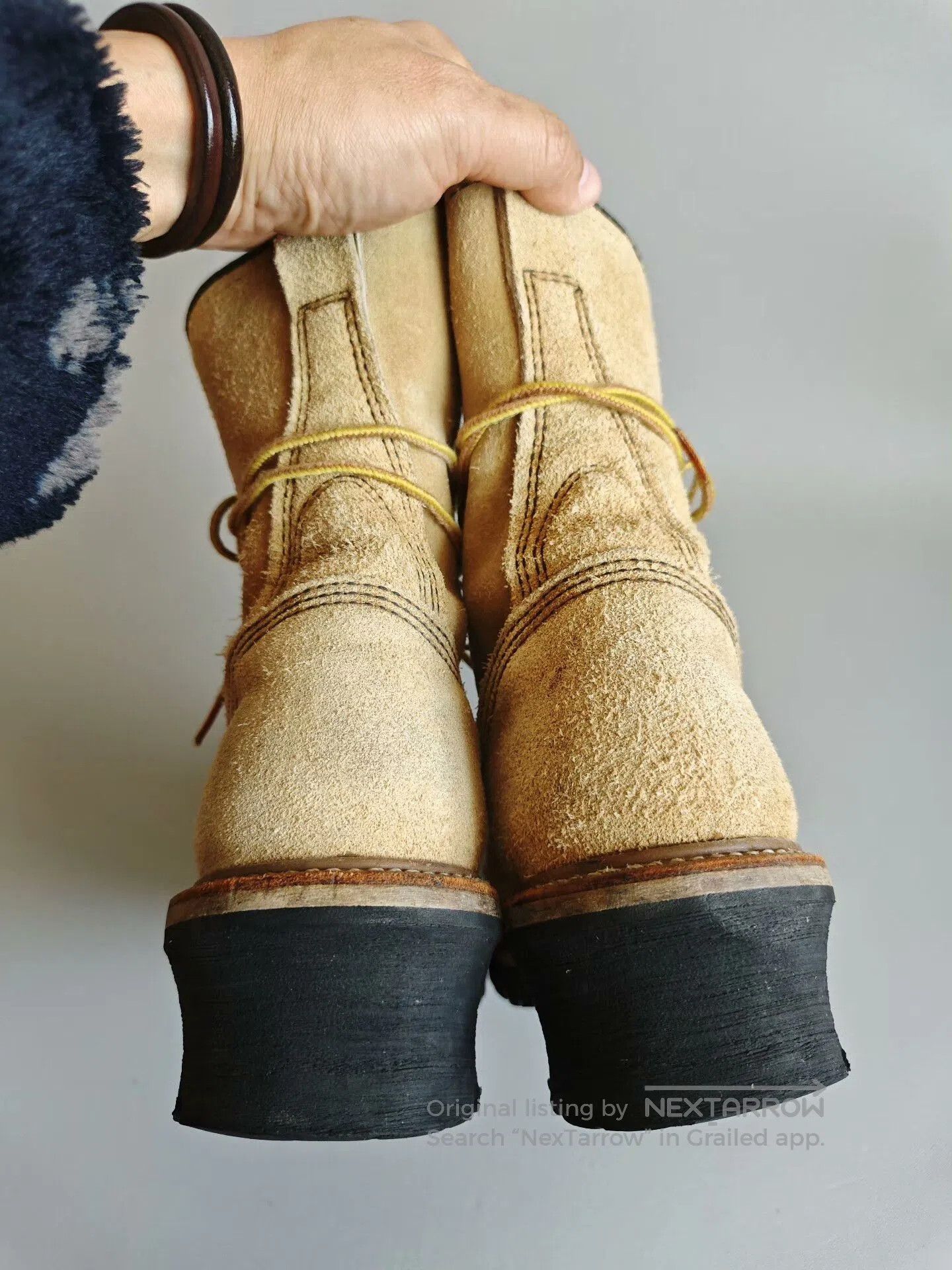 Red Wing Red Wing 8218 Suede Work Boot. Size US 8.5 / EU 41-42 - 6 Thumbnail