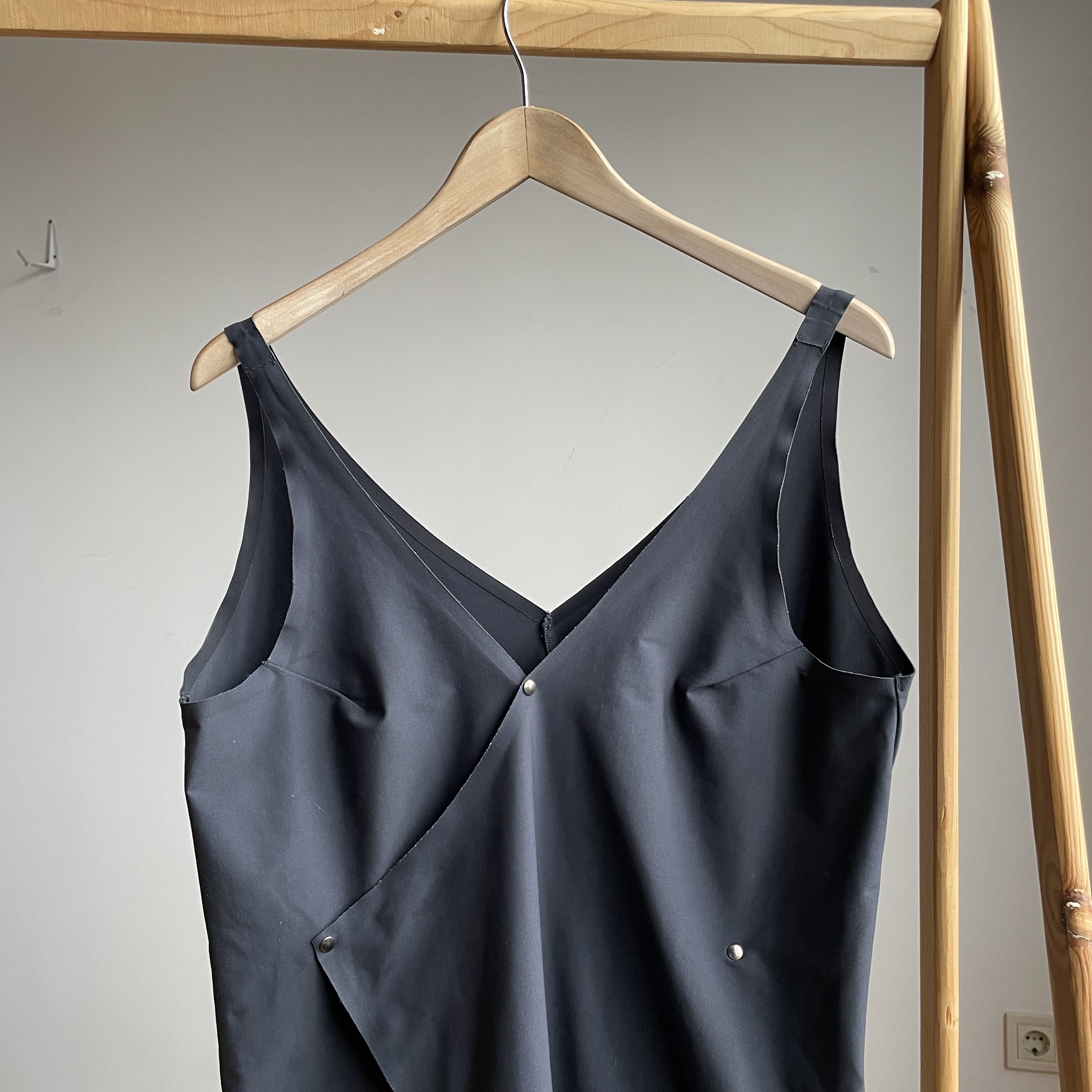 Other Aday Over In One Wrap Stretch Pockets Tank Dress Size M / US 6-8 / IT 42-44 - 4 Thumbnail