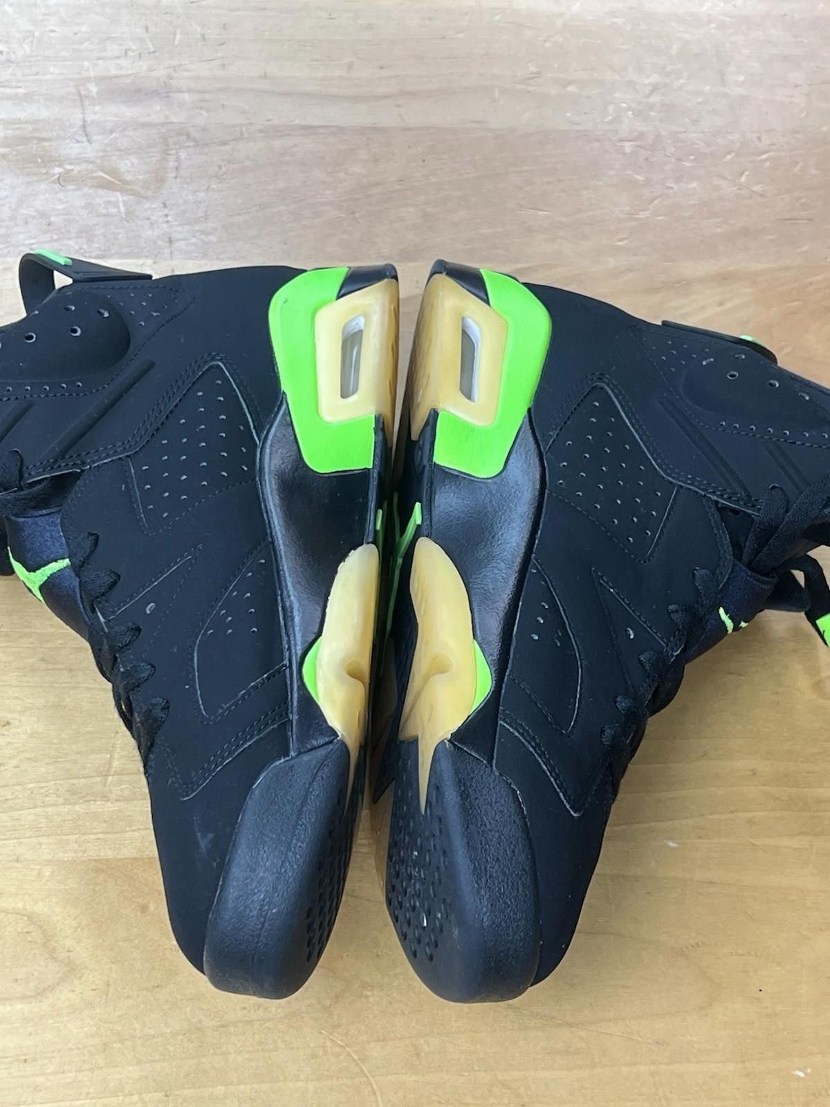 Jordan Brand Size 10 - Air Jordan 6 Retro Ele Green/Black Neon CT8529-003 Size US 10 / EU 43 - 10 Thumbnail