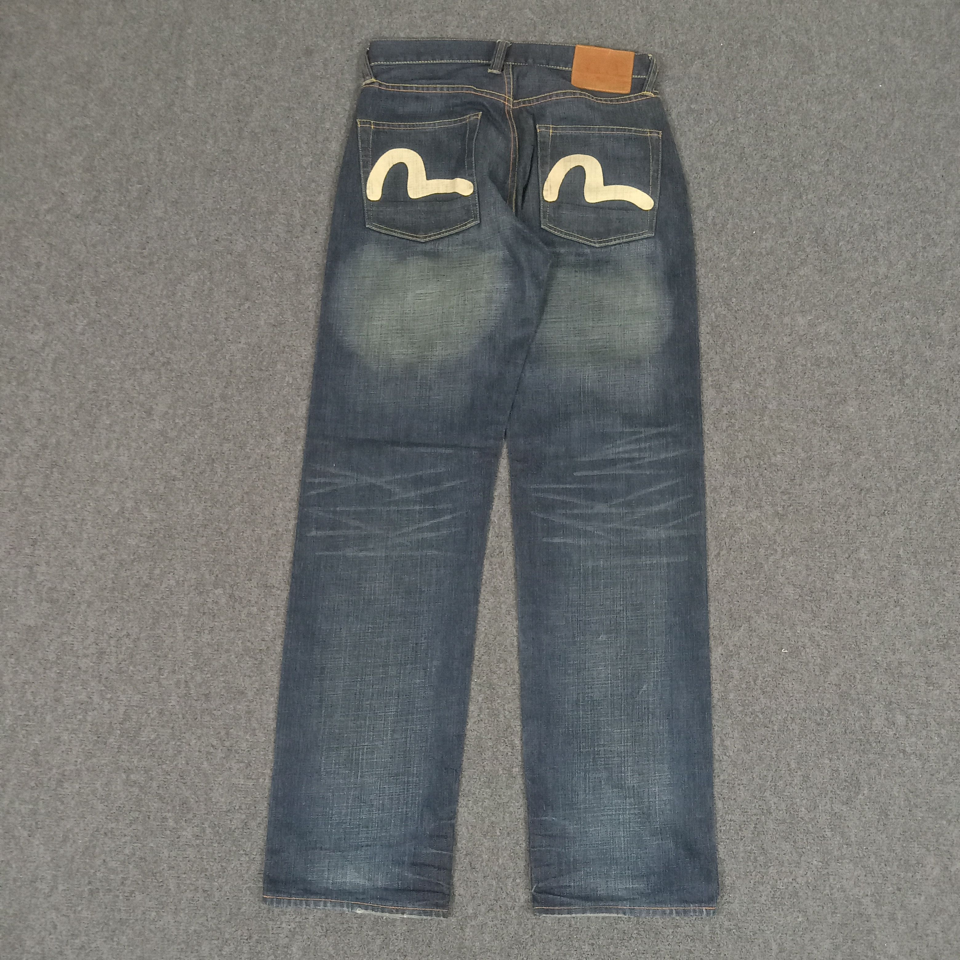 Evisu × Japanese Brand × Vintage Evisu Japanese Brand Daicock Custom Art Denim Jeans Size US 30 / EU 46 - 4 Thumbnail