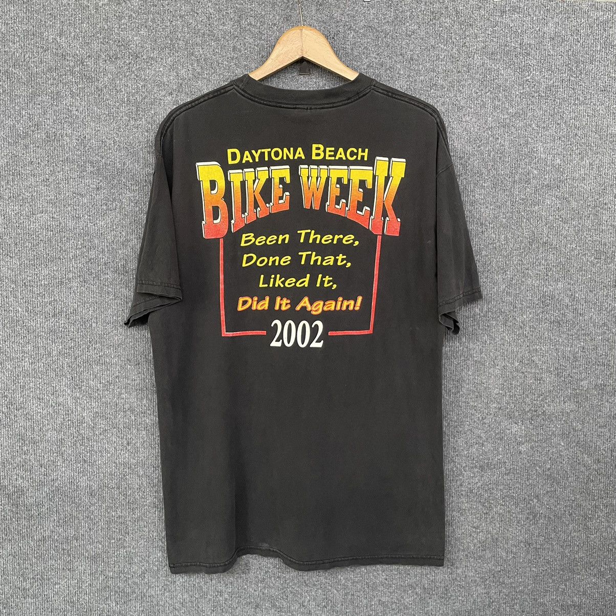 Harley Davidson × Vintage × West Coast Choppers 2002 Daytona Beach Bike Week Choppers Harley Davidson Tee Size US L / EU 52-54 / 3 - 5 Thumbnail