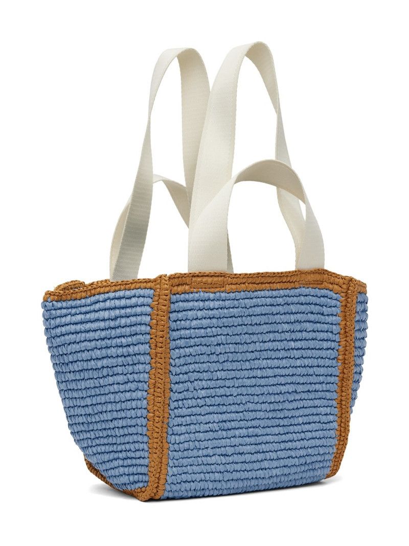 Marni o1w1db11125 Size :OS/Small Sillo Shopping Bag in Blue Size ONE SIZE - 3 Thumbnail