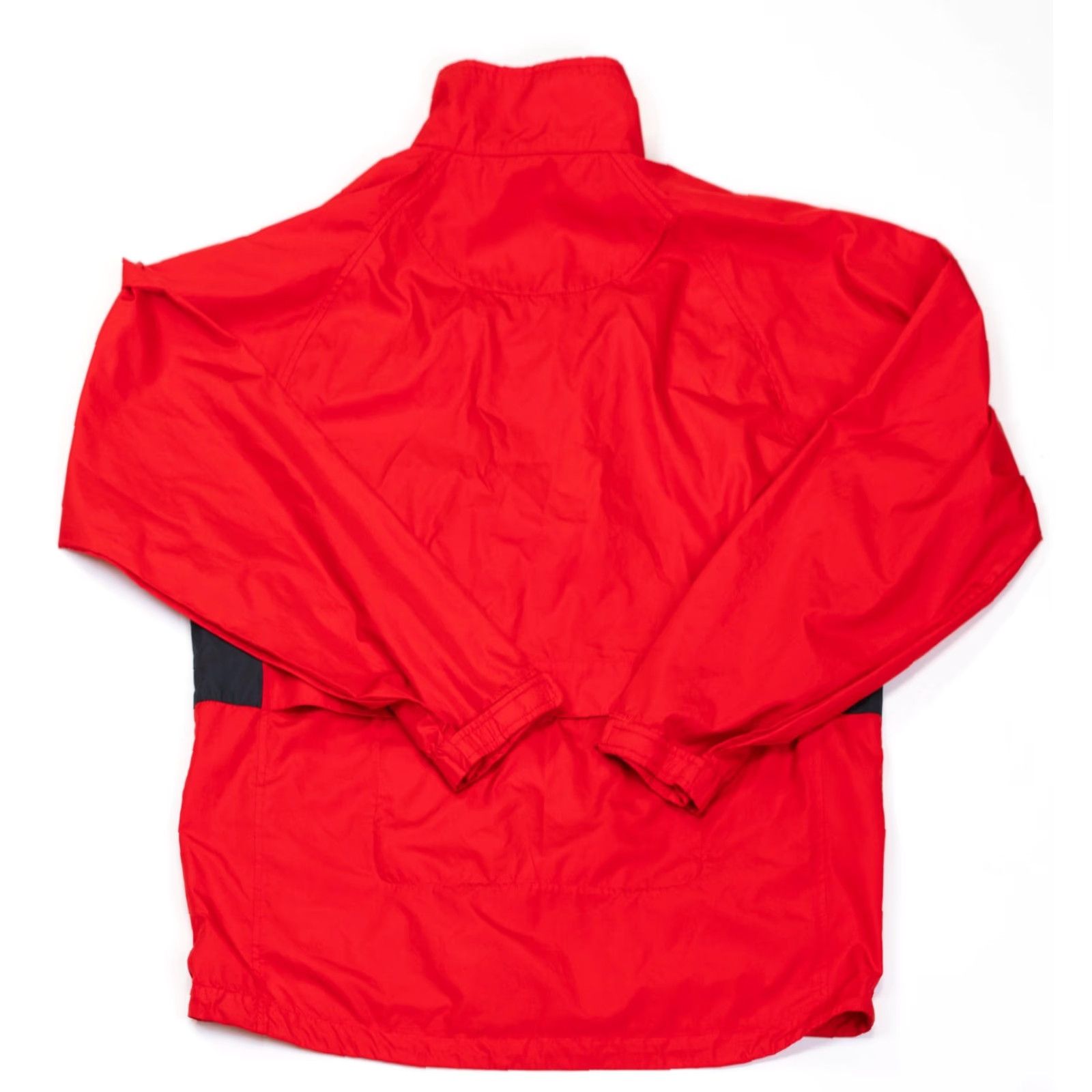 Nike VINTAGE Nike Windbreaker Jacket Red 90s Mens M Lightweight Casual Logo Zip Stand-Up Collar Size US M / EU 48-50 / 2 - 3 Thumbnail