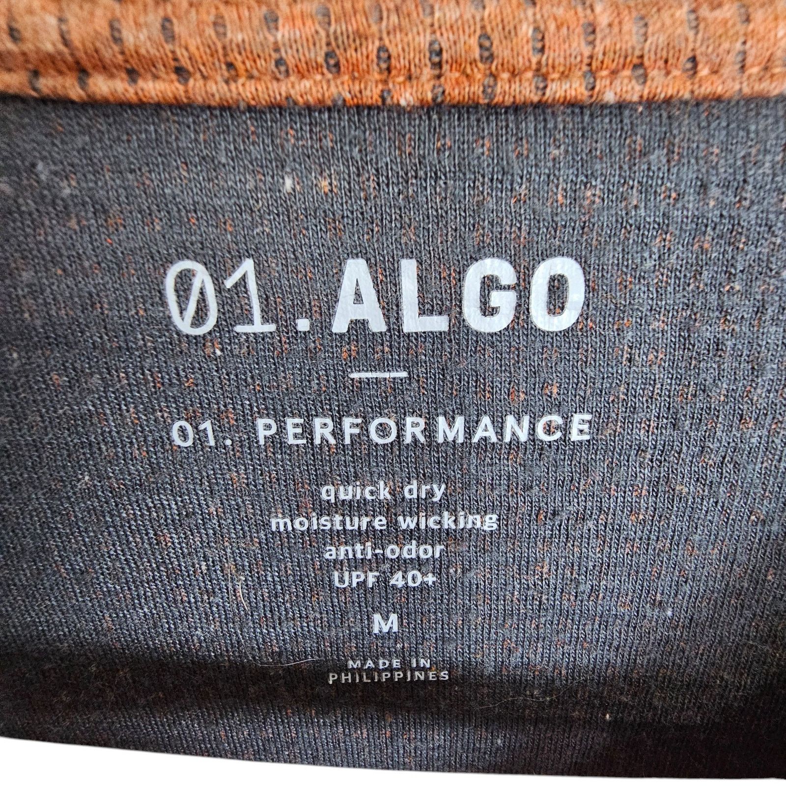 Aldo 01.Algo Mens Crewneck Shirt M Performance Stretch Athletic Size US M / EU 48-50 / 2 - 6 Thumbnail