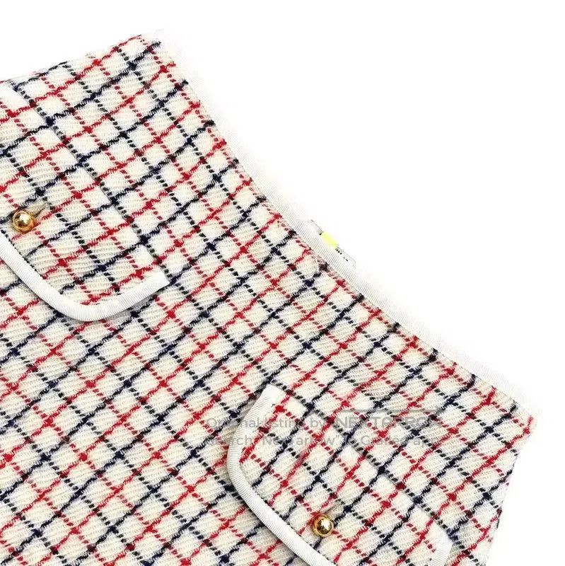 Miu Miu Miu Miu Multicolor Wool Women's Skirt . Size 26" / US 2 / IT 38 - 3 Thumbnail