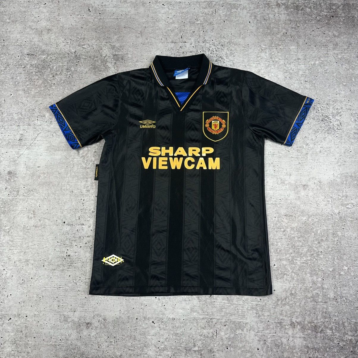 Umbro 1993/94 Umbro Manchester United Eric Cantona Soccer Jersey Size US M / EU 48-50 / 2 - 2 Thumbnail