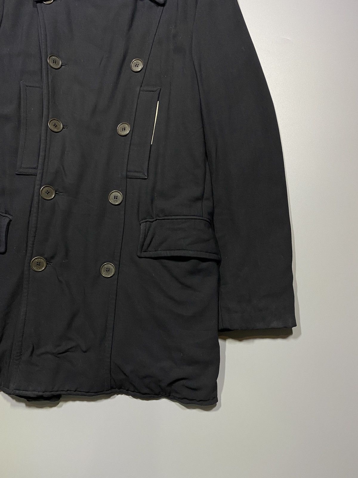 Gucci 90s Gucci - Tom Ford Wool Long Coat Size US M / EU 48-50 / 2 - 3 Thumbnail