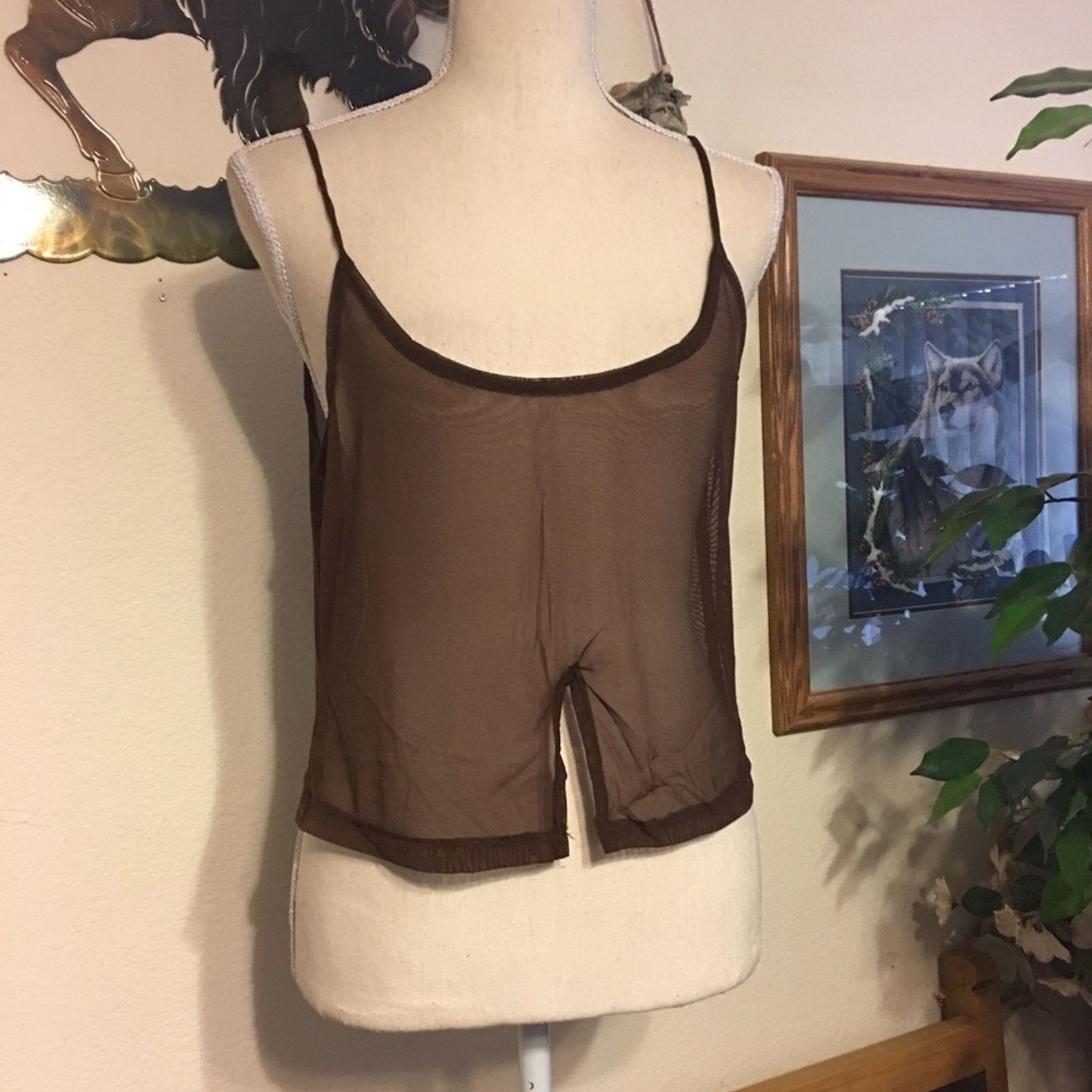 Other Venus swimwear mesh cover up tank top P/S Size ONE SIZE - 1 Thumbnail