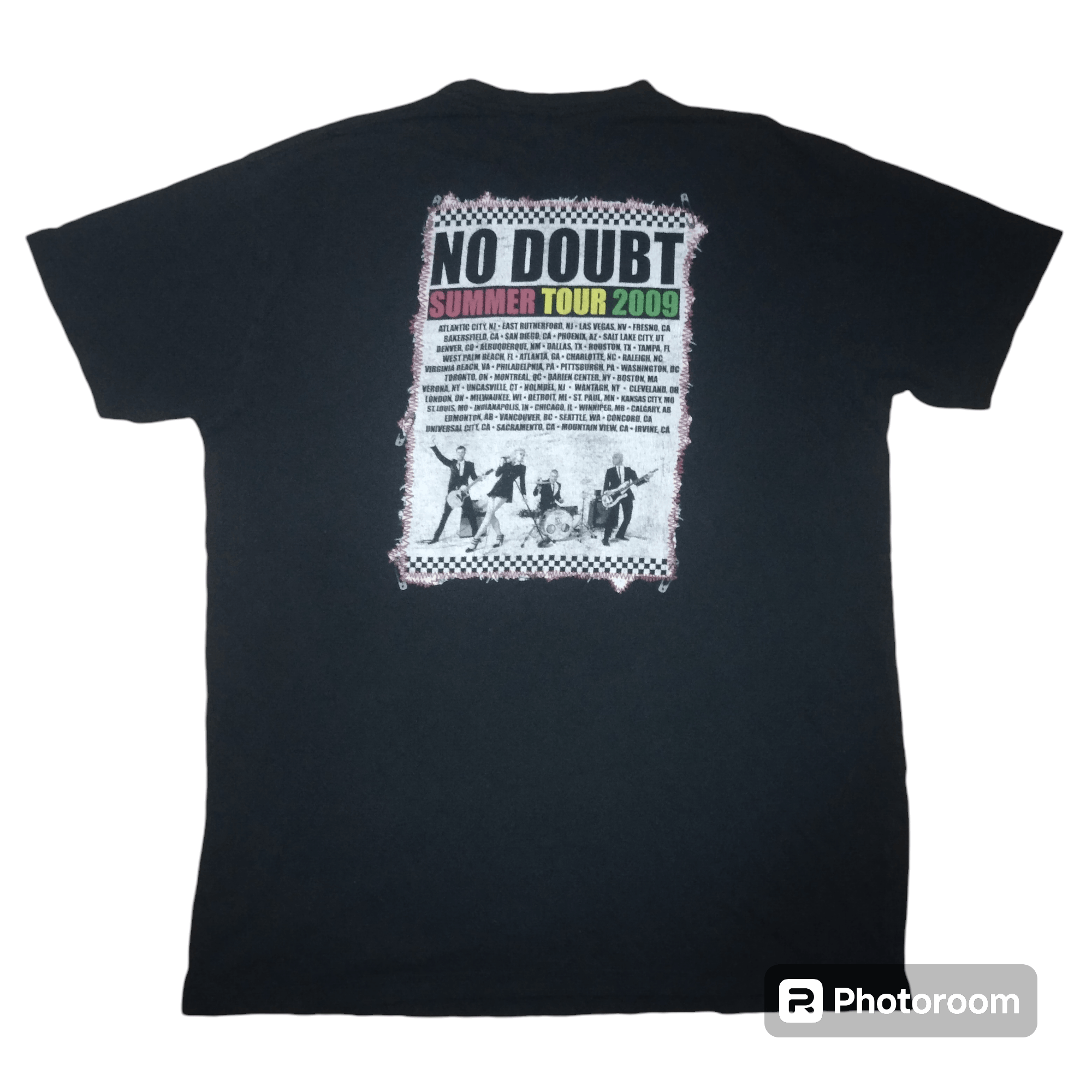 Band Tees No Doubt Summer Tour 2009 Tee Size US XL / EU 56 / 4 - 2 Thumbnail