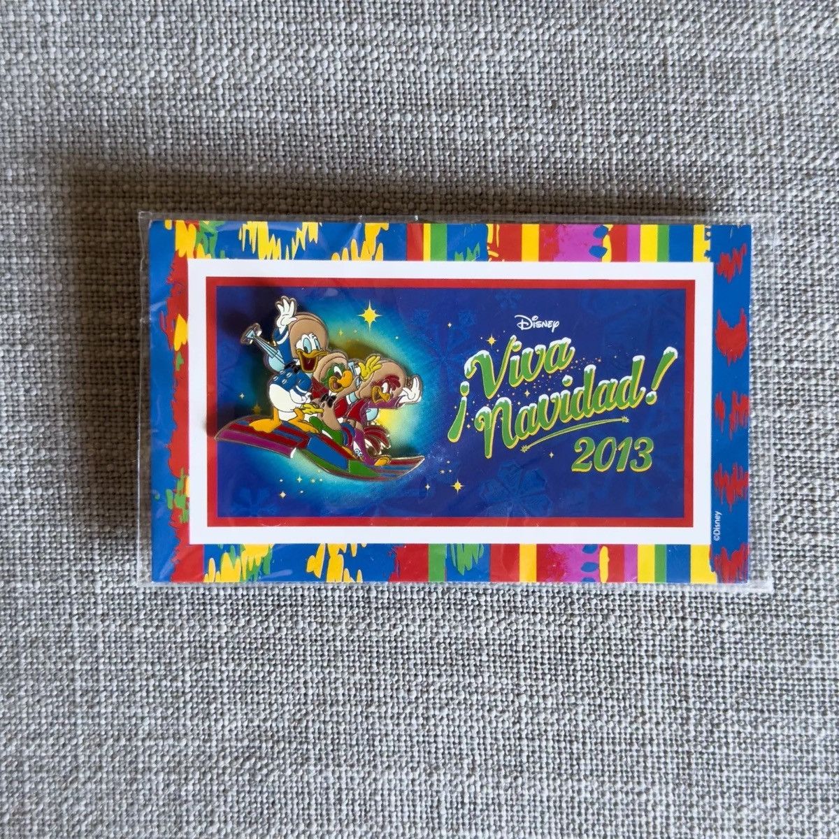 Disney Disneyland Viva Navidad The Three Caballeros Pin Donald Size ONE SIZE - 3 Thumbnail