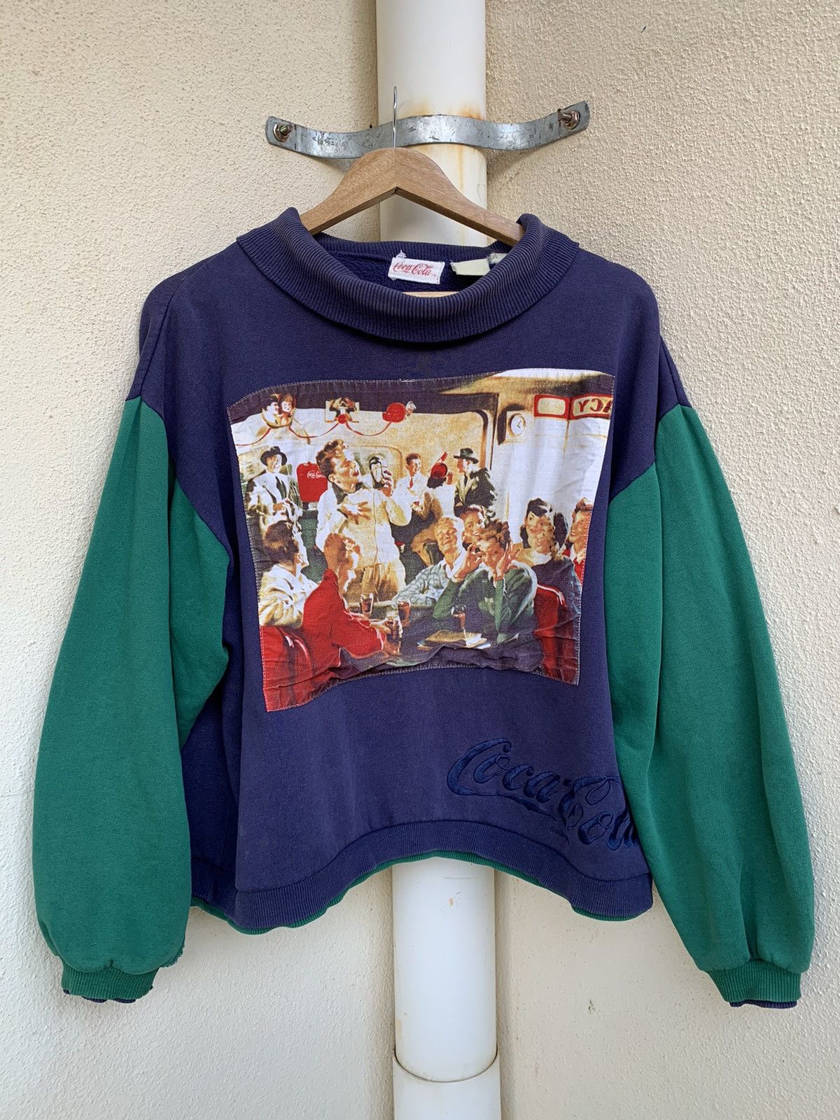 Vintage 🔥Rare Vintage Printed Coca-Cola Crewneck Hype Streetwear 🥤 Size US XL / EU 56 / 4 - 1 Thumbnail