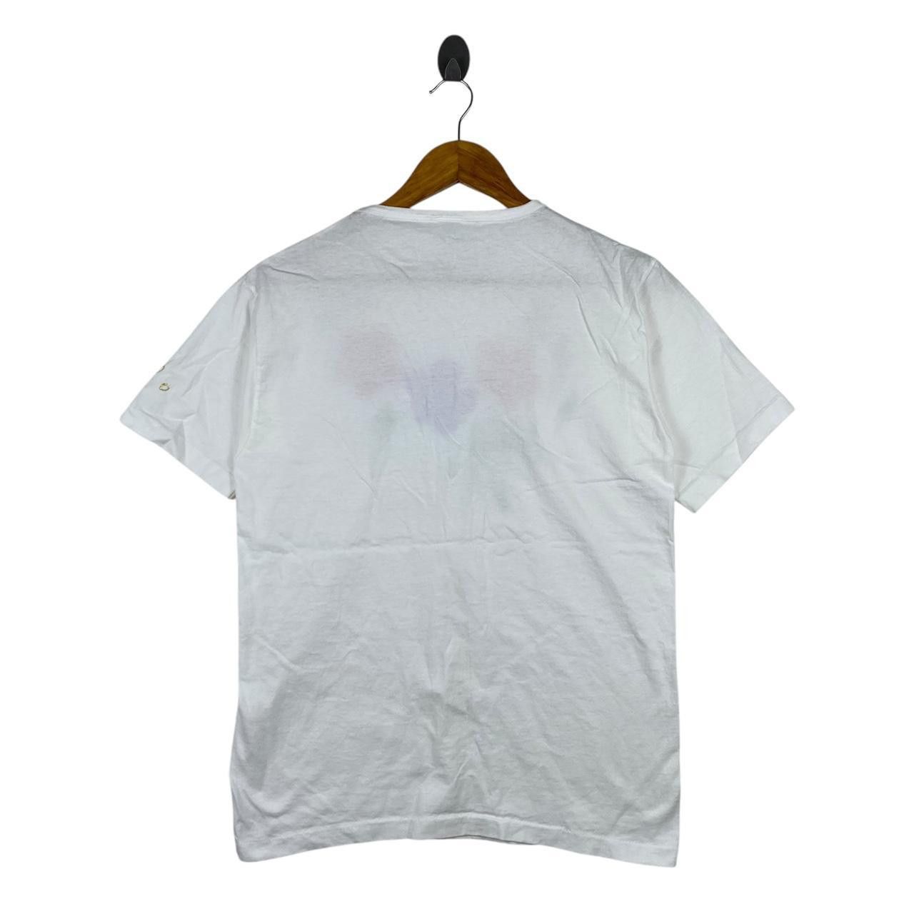 Vintage Vintage 90’ HAWAII FLORAL PAINTING Hand Print Tee Shirt Top Size M / US 6-8 / IT 42-44 - 4 Thumbnail