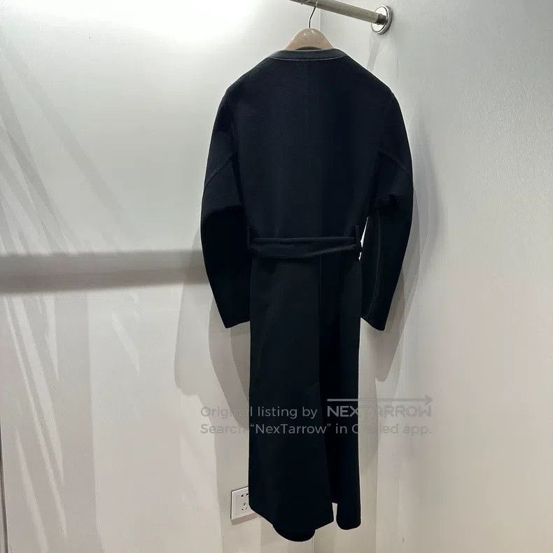 Hermes Hermes Cashmere and Leather Belted Duster Coat Size XXS / US 00 / IT 34 - 2 Thumbnail