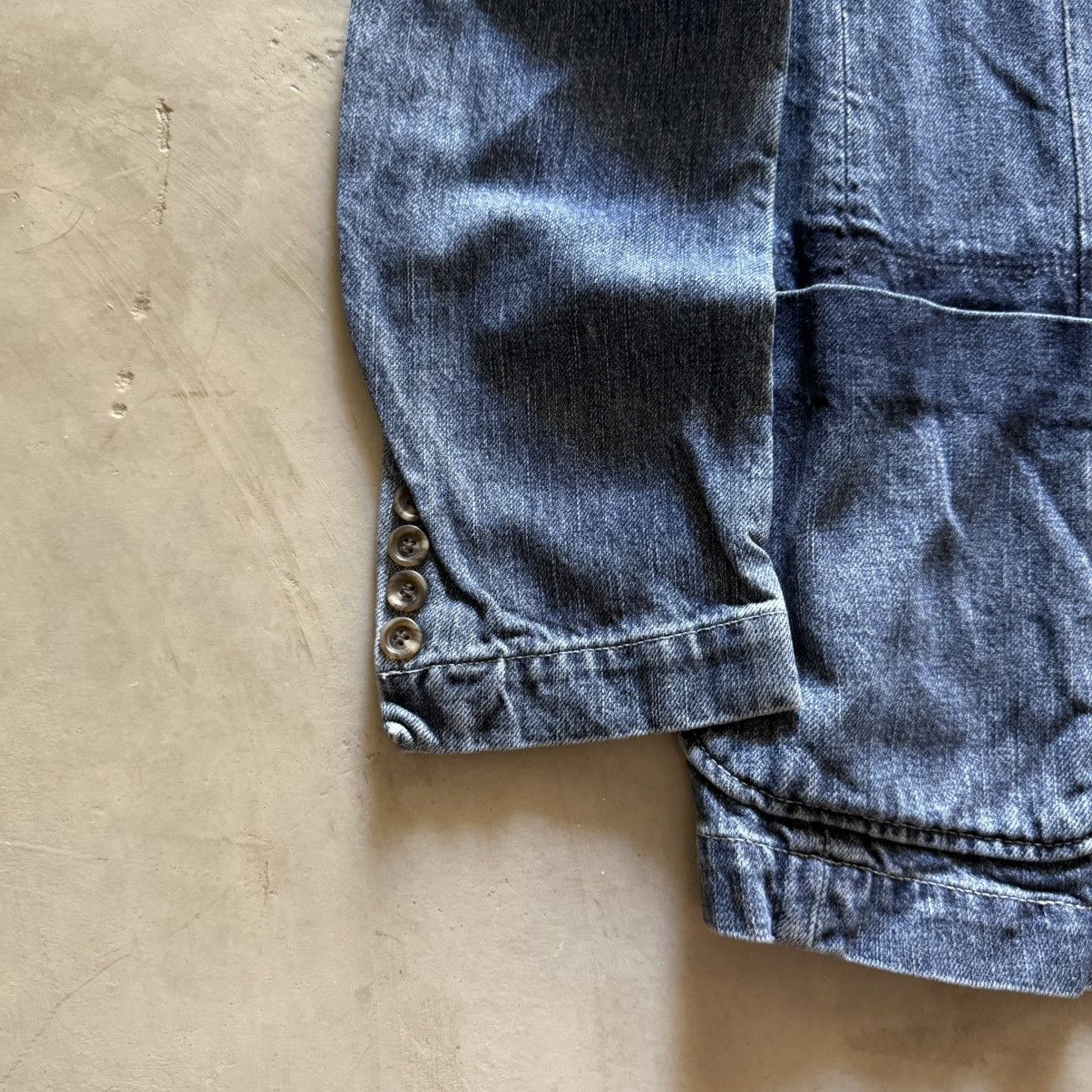 Rugby Ralph Lauren Vintage Ralph Lauren Rugby Selvedge Denim 3-Button Jacket Size US M / EU 48-50 / 2 - 4 Thumbnail