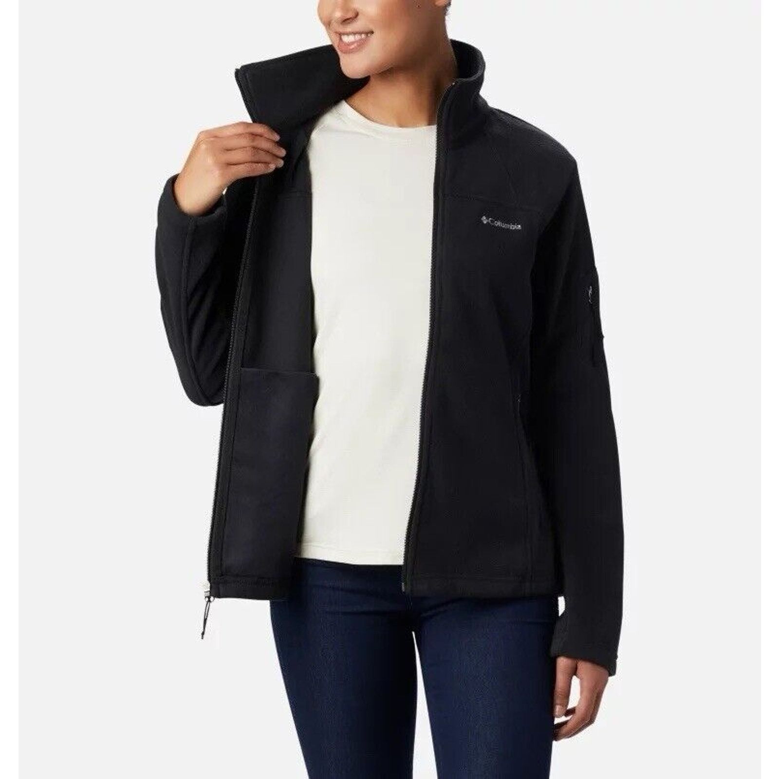 Columbia New Woman's Coats & Outerwear Columbia Jacket Medium Black Size M / US 6-8 / IT 42-44 - 3 Thumbnail