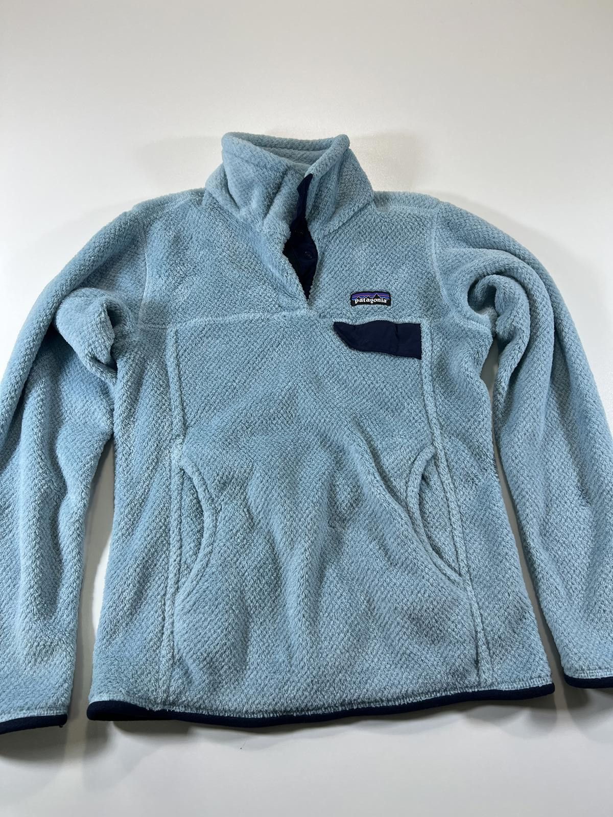 Patagonia Patagonia Women's Light Blue Fleece Pullover XS Size XS / US 0-2 / IT 36-38 - 1 Thumbnail