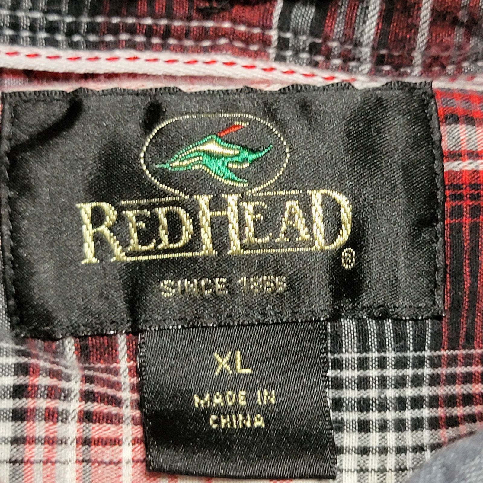 Redhead Red Head LS Blue Denim Pearl Snap Western Shirt - Size XL Size US XL / EU 56 / 4 - 5 Thumbnail