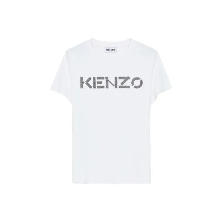 Kenzo KENZO Logo Print Relaxed Fit T-Shirt for Women -2507 Size XS / US 0-2 / IT 36-38 - 1 Thumbnail