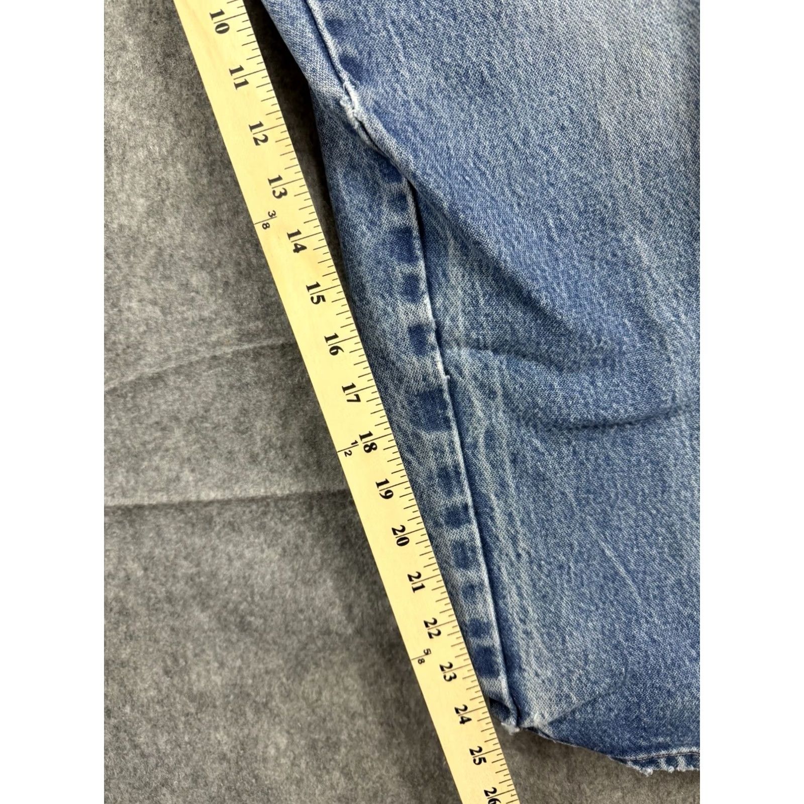 Wrangler Wrangler Jeans Men's 36x30 Flame-Resistant FR Straight Denim Blue Cotton 5-Pocket USA Cowboy Size US 36 / EU 52 - 5 Thumbnail