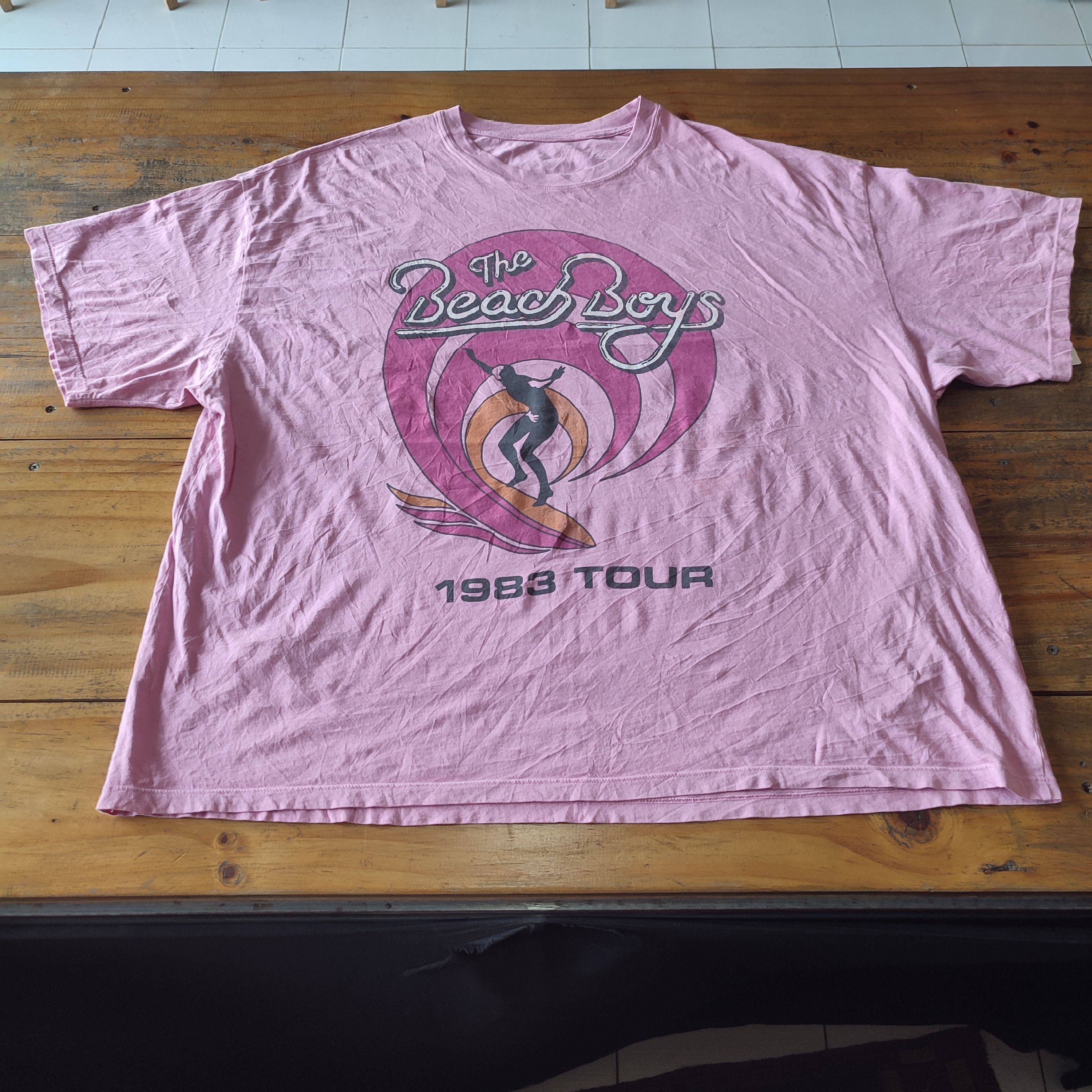 Band Tees × Bravado × Daydreamer DAYDREAMER THE BEACH BOYS 1983 TOUR SHIRT Size 3XL / US 20-22 - 2 Thumbnail