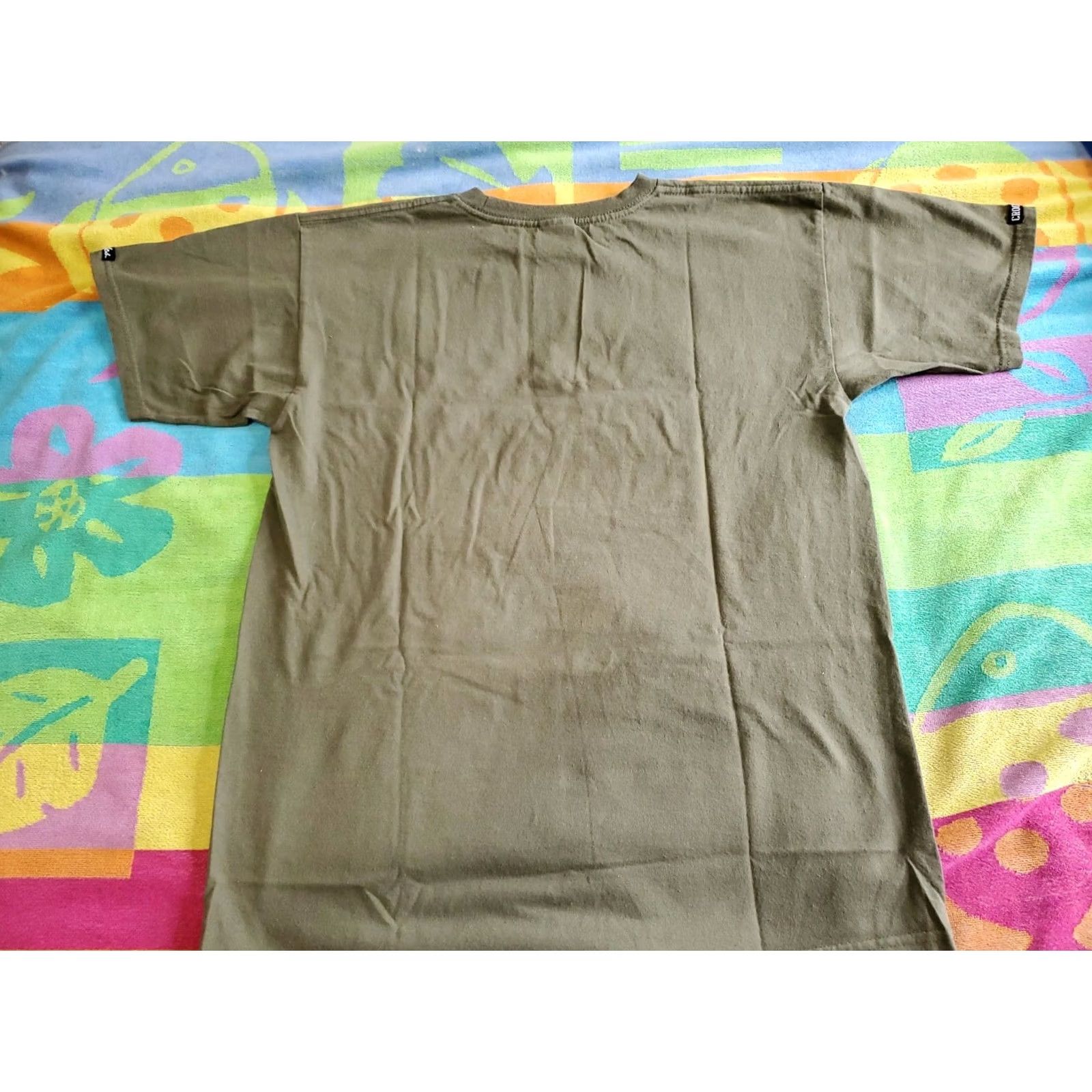 Crooks & Castles Crooks & Castles Medusa T-Shirt Mens Medium Crew Neck Short Sleeve Green Cotton Logo Print Shirt HMNSGY0s Size US M / EU 48-50 / 2 - 3 Thumbnail