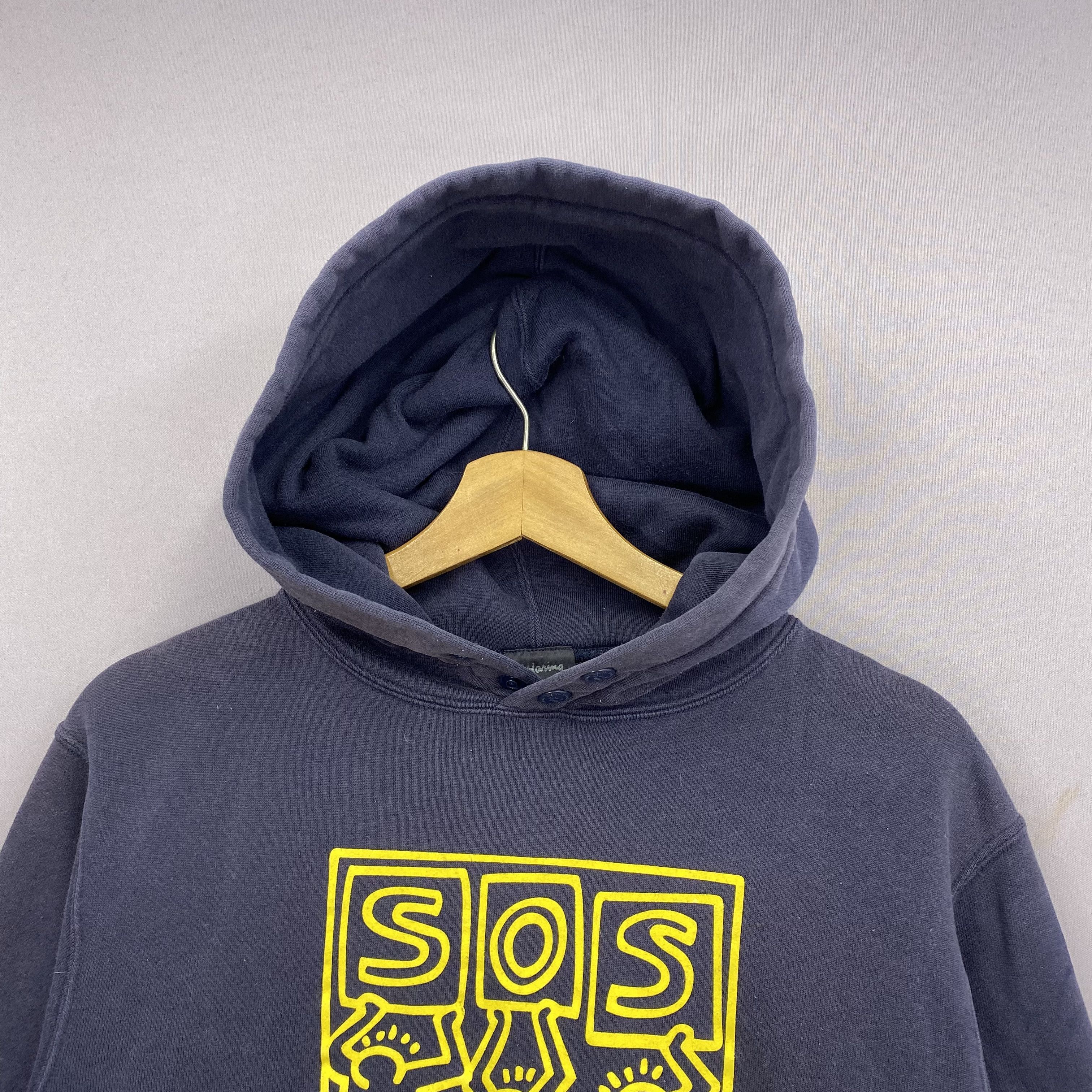 Keith Haring Vintage Keith Haring Sweater Y2K Doodle Artwork Sweatshirt Size US S / EU 44-46 / 1 - 6 Thumbnail