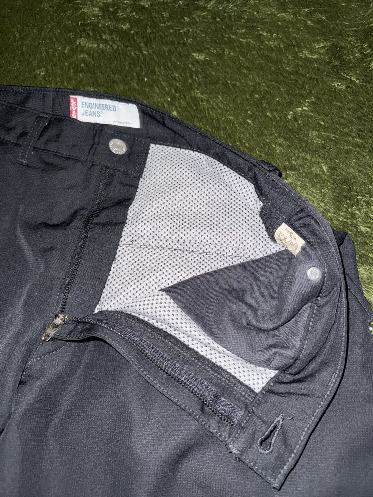 Levi's [32] Levi’s Japan Engineered Jeans Poly Work Pants Black Size US 32 / EU 48 - 3 Thumbnail