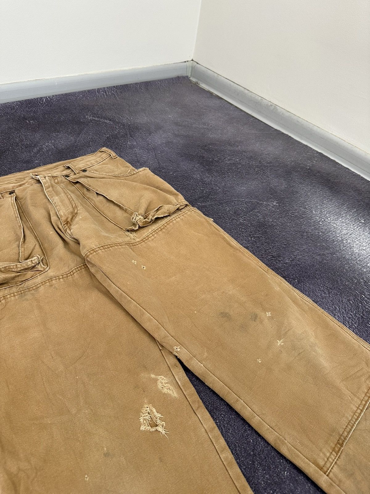 Dickies Vintage Dickies Double Knee Carpenter USA Baggy Work Pants Size US 30 / EU 46 - 13 Thumbnail