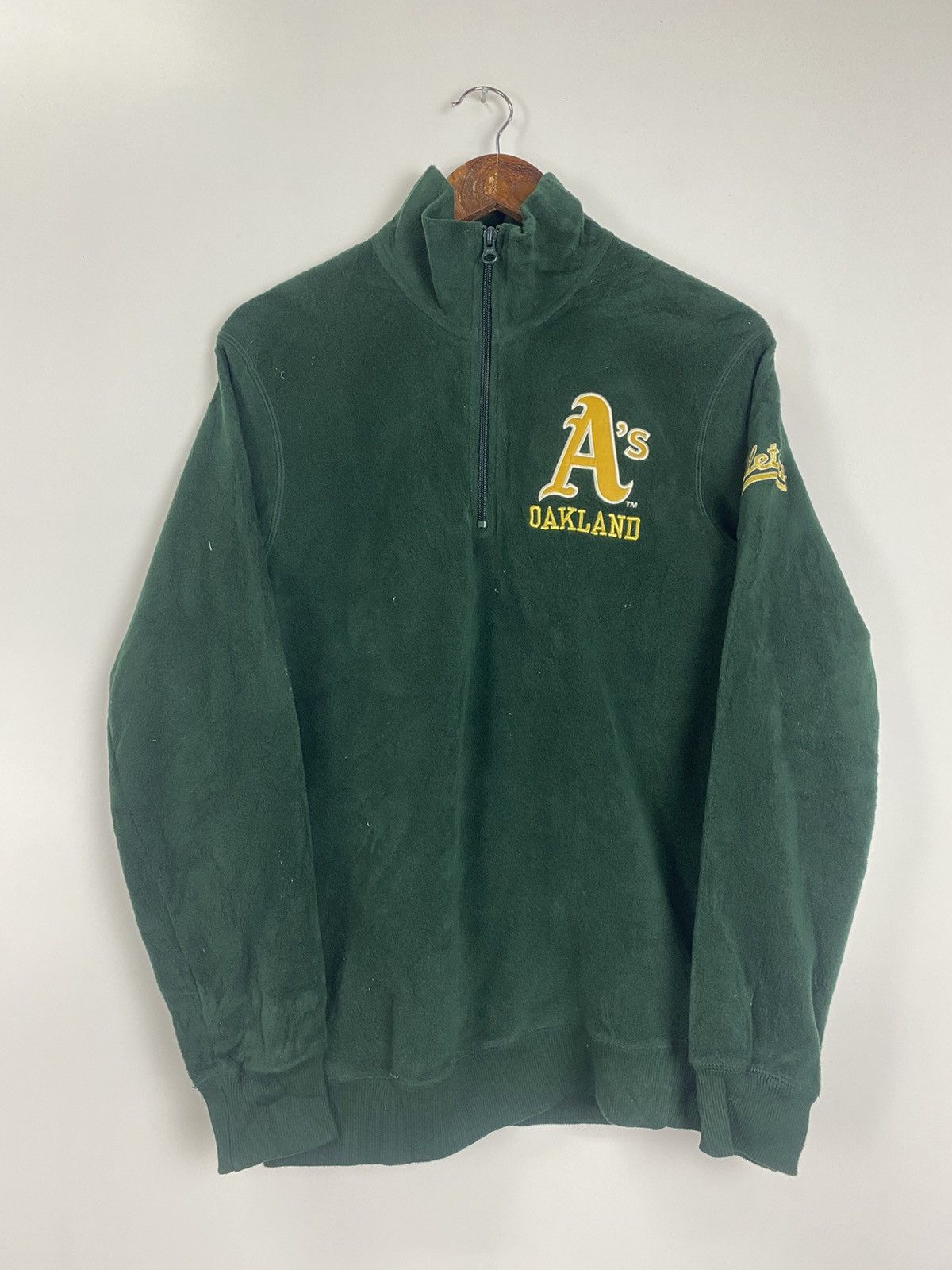 MLB × NFL × Vintage Oakland MLB Fleece sweater Size US S / EU 44-46 / 1 - 8 Thumbnail